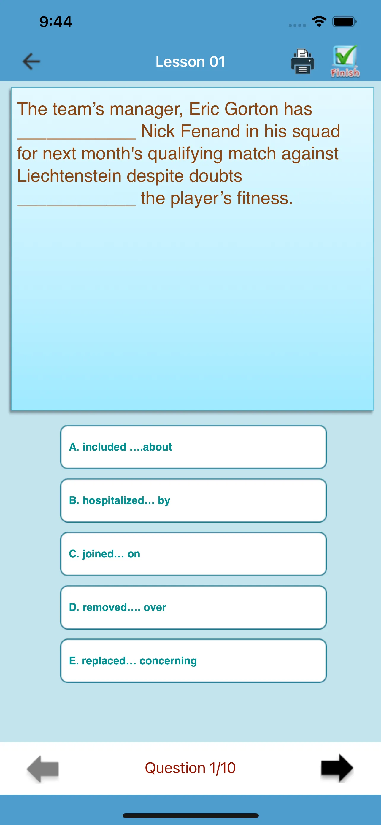 GRE Practice Test - Prep Exam iphone screenshot 3