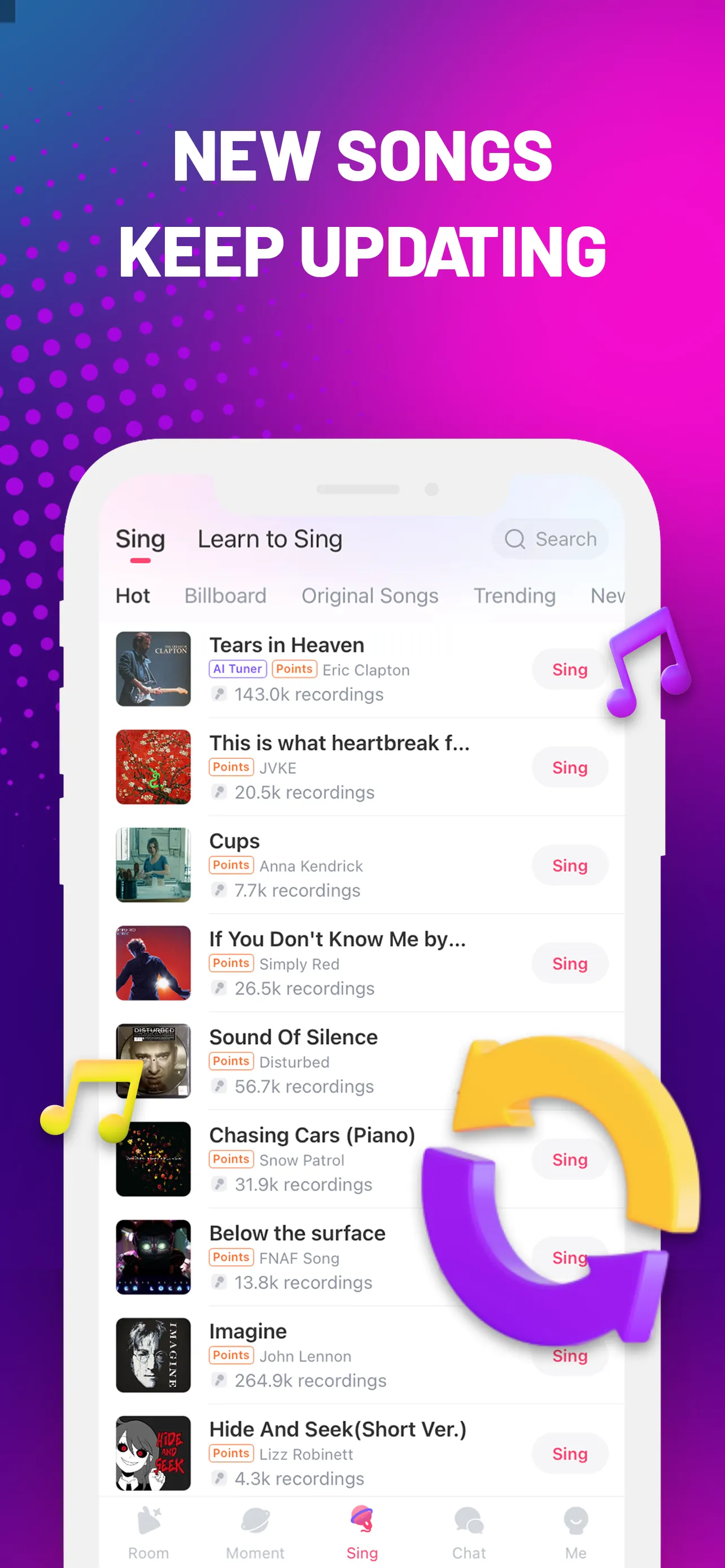 StarMaker-Sing Karaoke Songs iphone screenshot 4