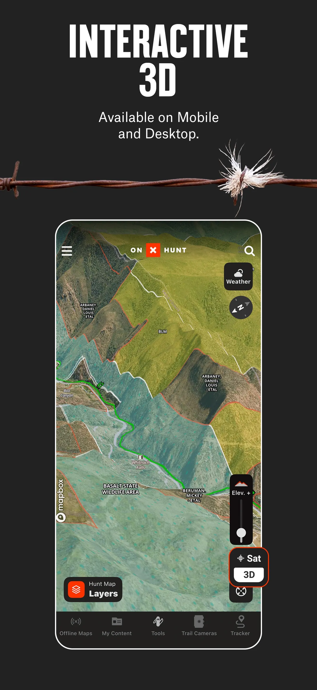 onX Hunt: GPS Hunting Maps iphone screenshot 9