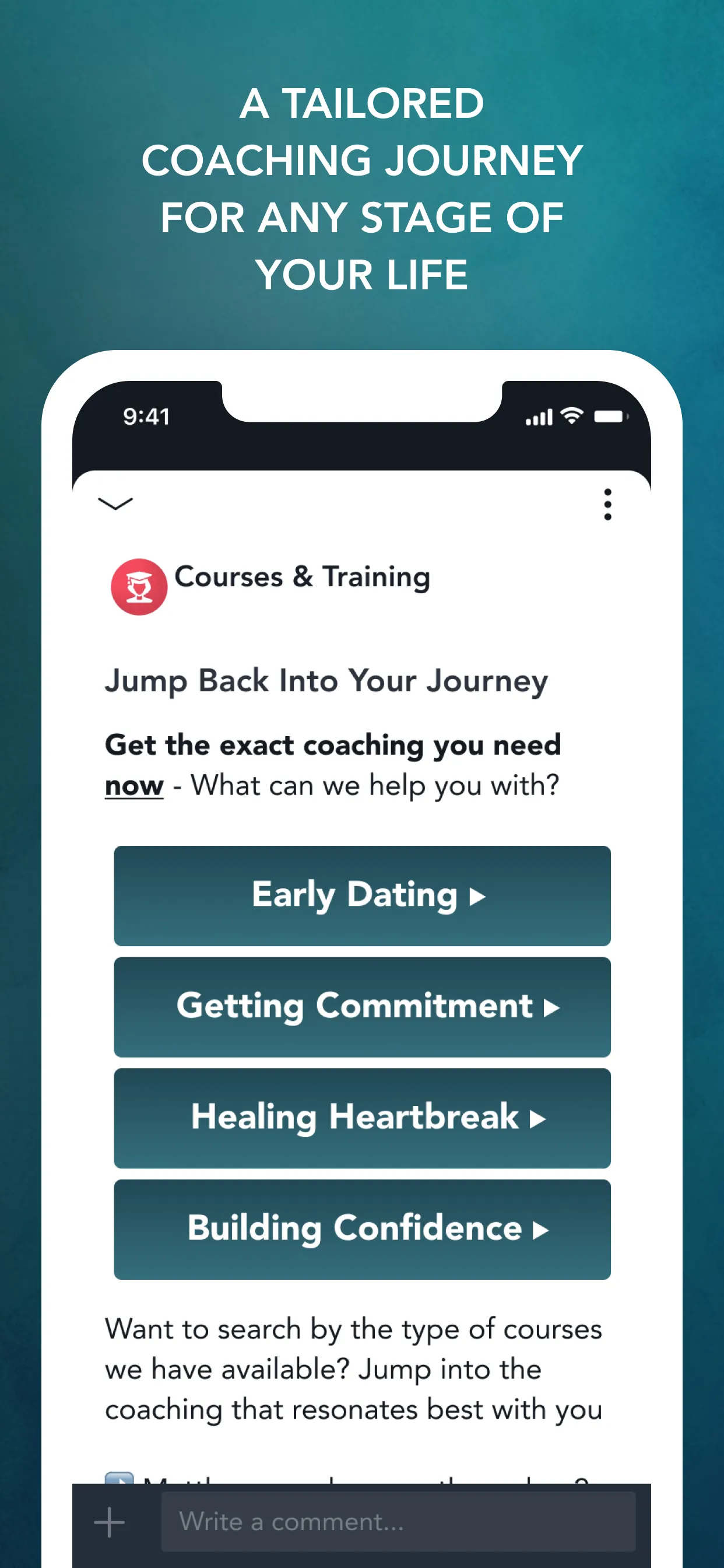 Matthew Hussey Love Life iphone screenshot 4