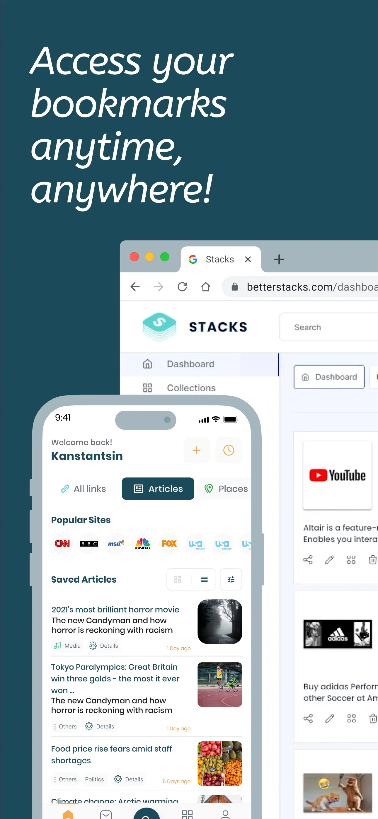 Stacks - Save and Share Links iphone screenshot 5