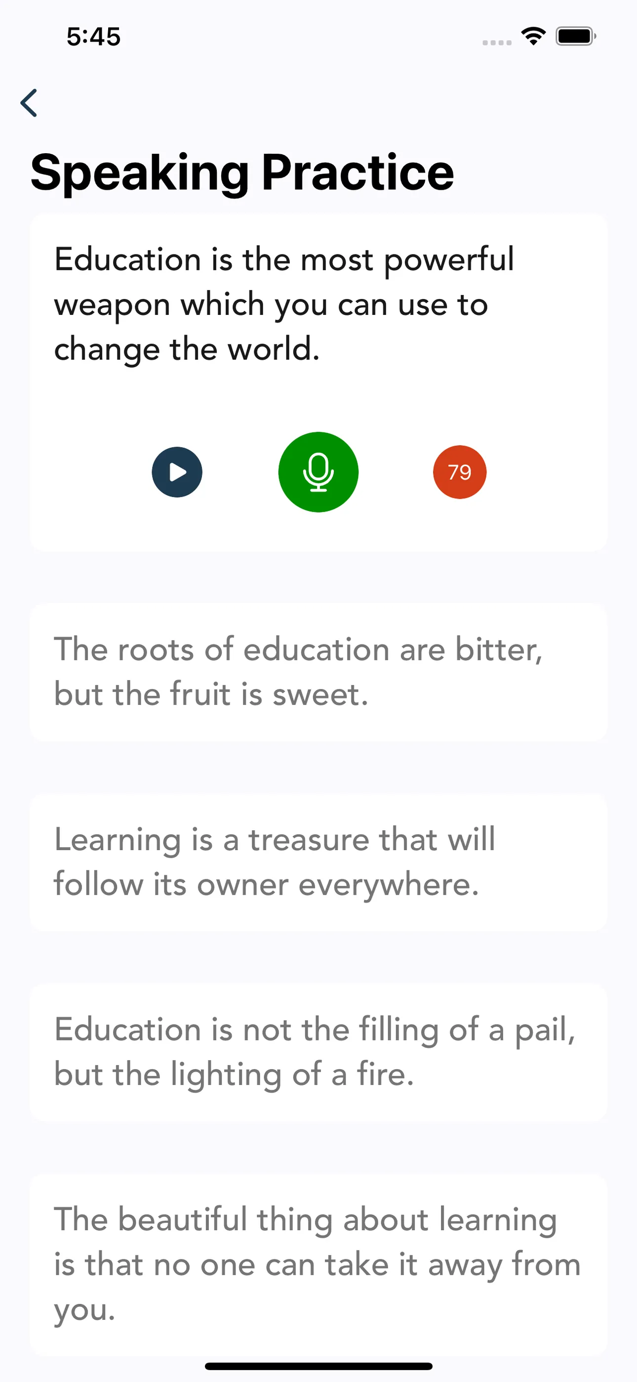 TOEFL Practice | Test iphone screenshot 4