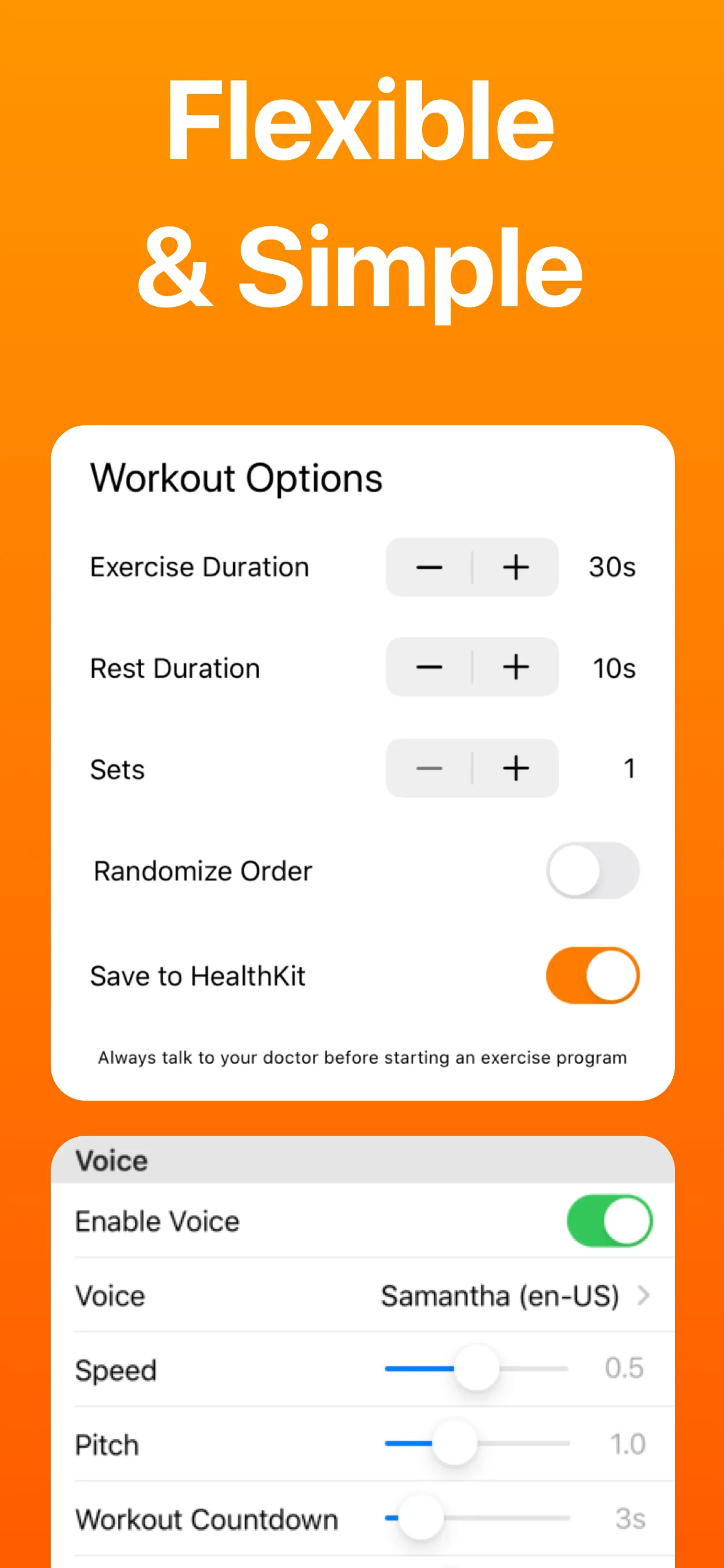 7 Minute Workout iphone screenshot 4