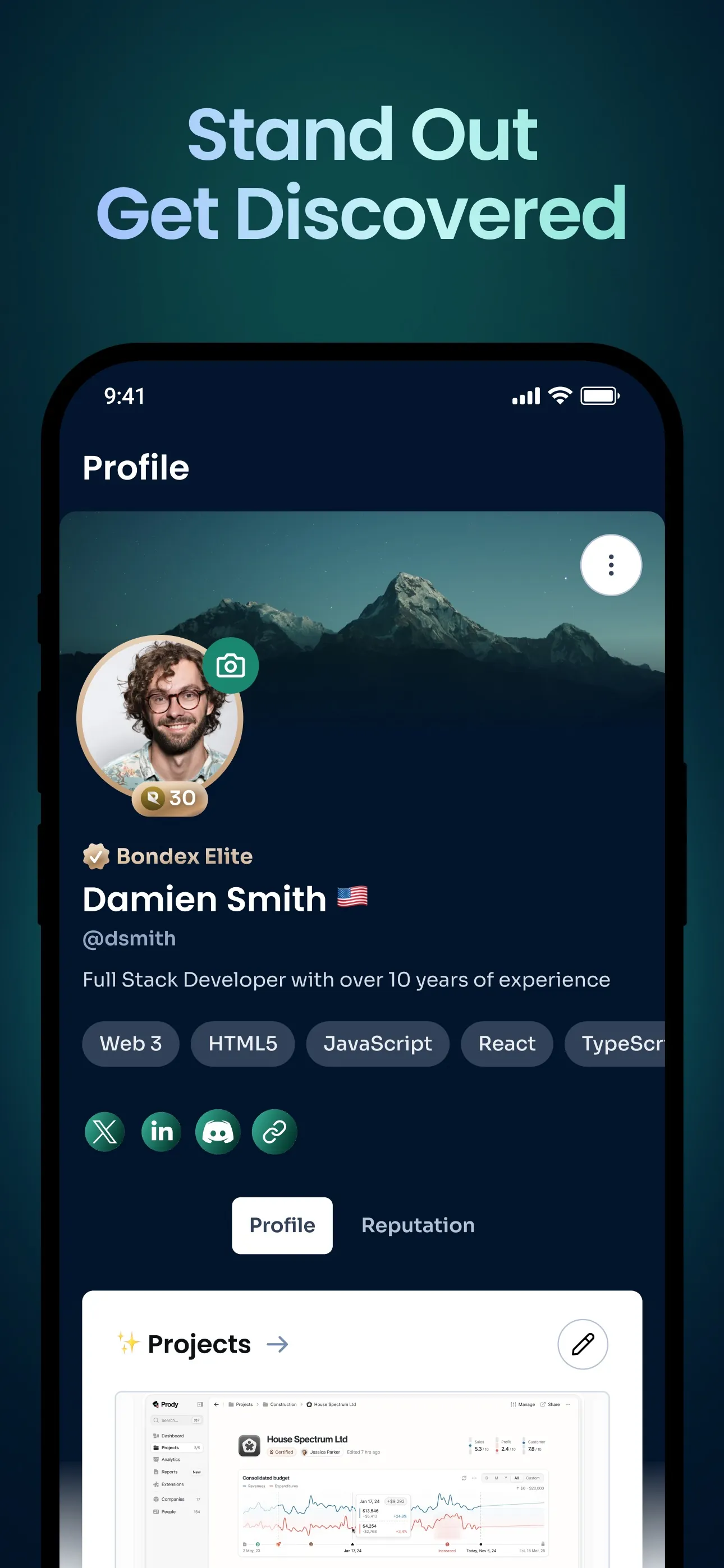 Bondex: Web3 jobs & community iphone screenshot 4