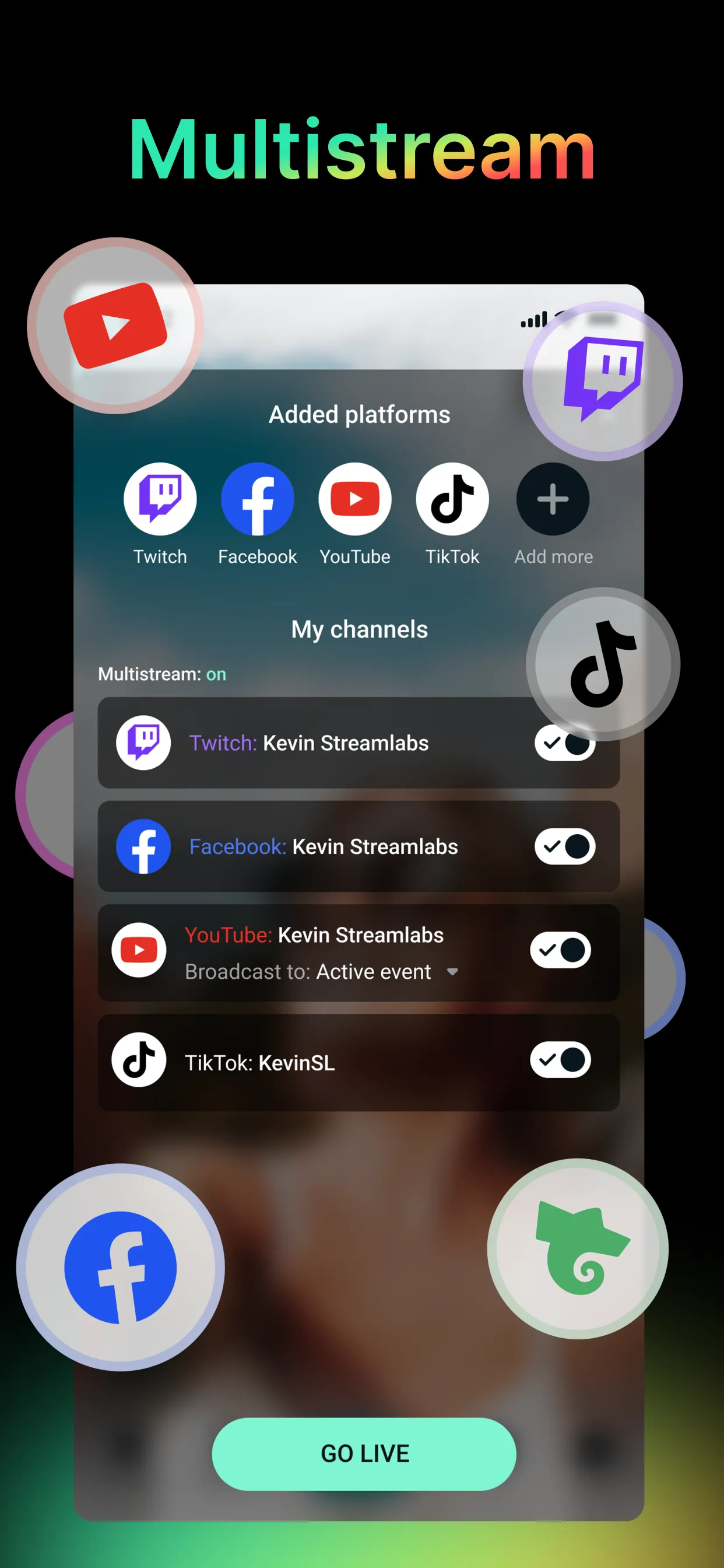 Streamlabs: Live Streaming App iphone screenshot 3