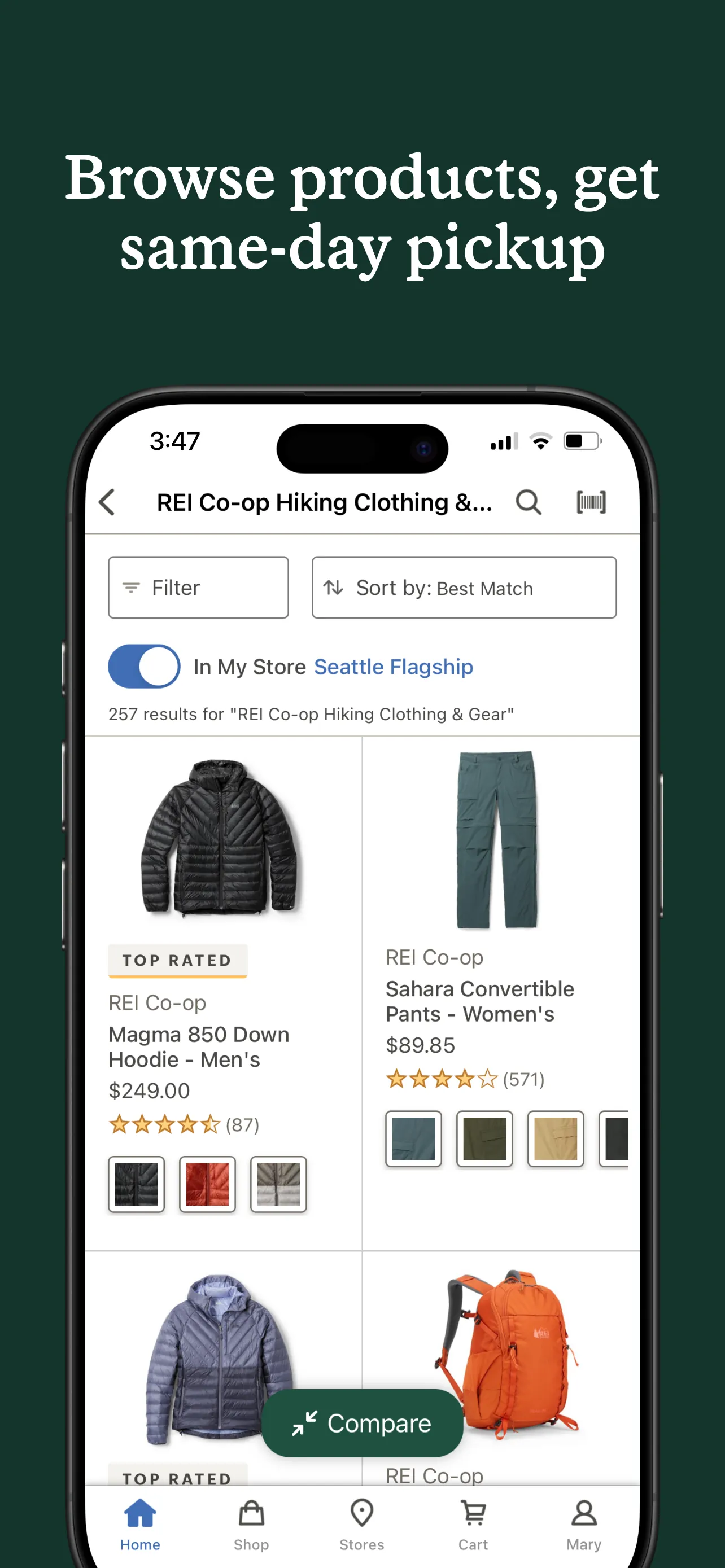 REI Co-op – Shop Outdoor Gear iphone screenshot 3