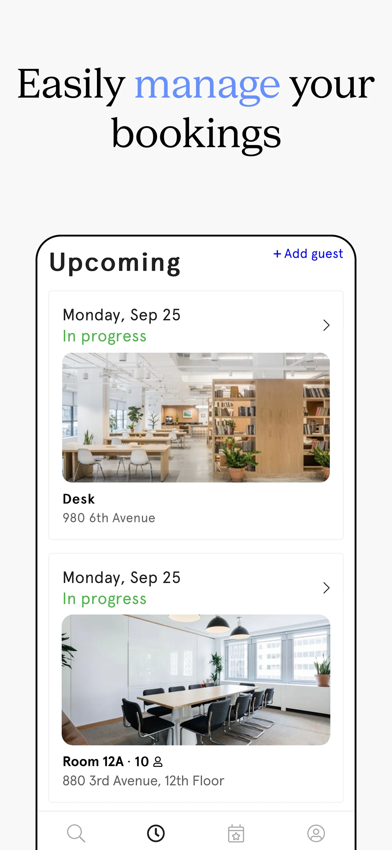 WeWork: Flexible Workspace iphone screenshot 5