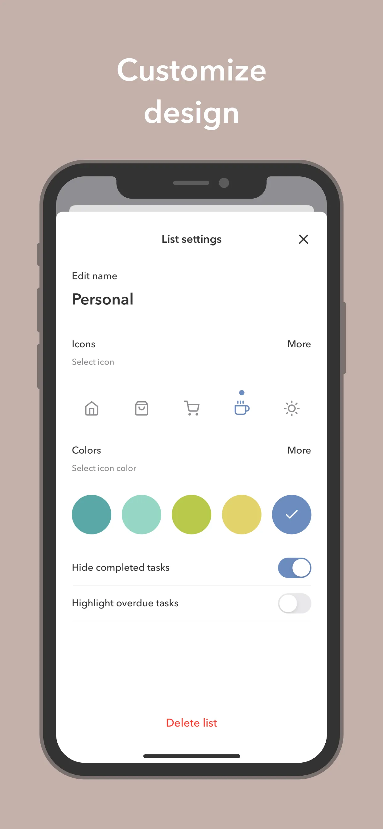 Mindlist — To Do List & Tasks iphone screenshot 4