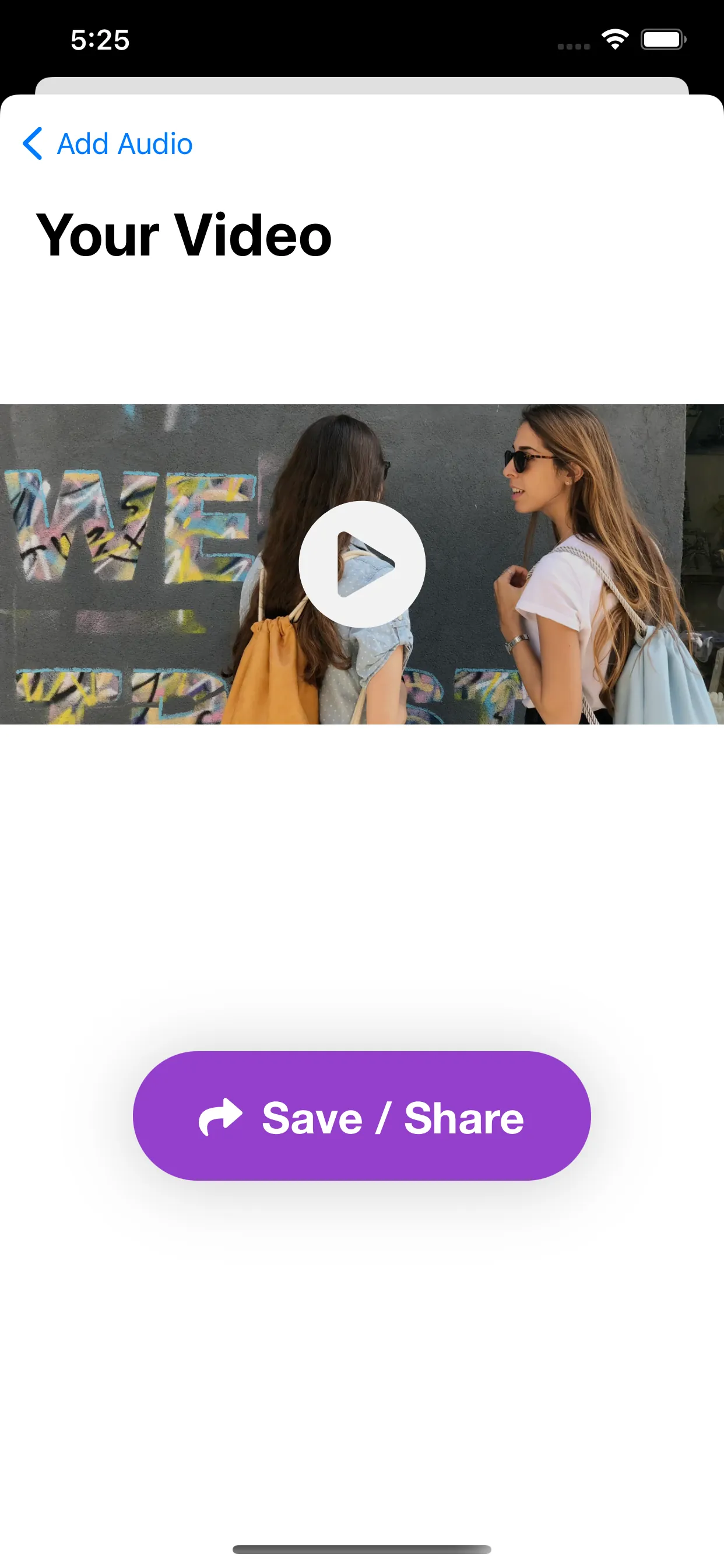 Add Music To Video and Picture iphone screenshot 3