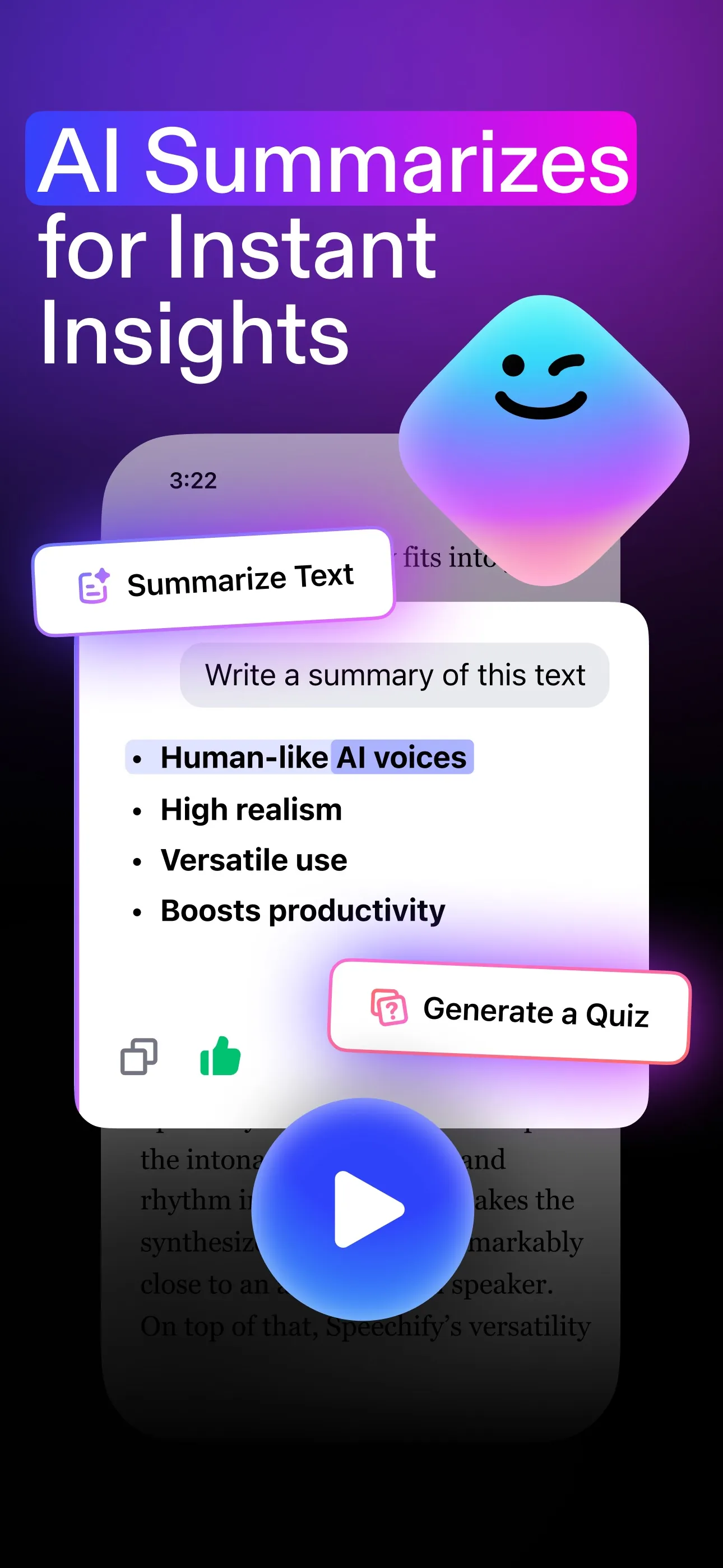 Speechify – Text to Speech iphone screenshot 9