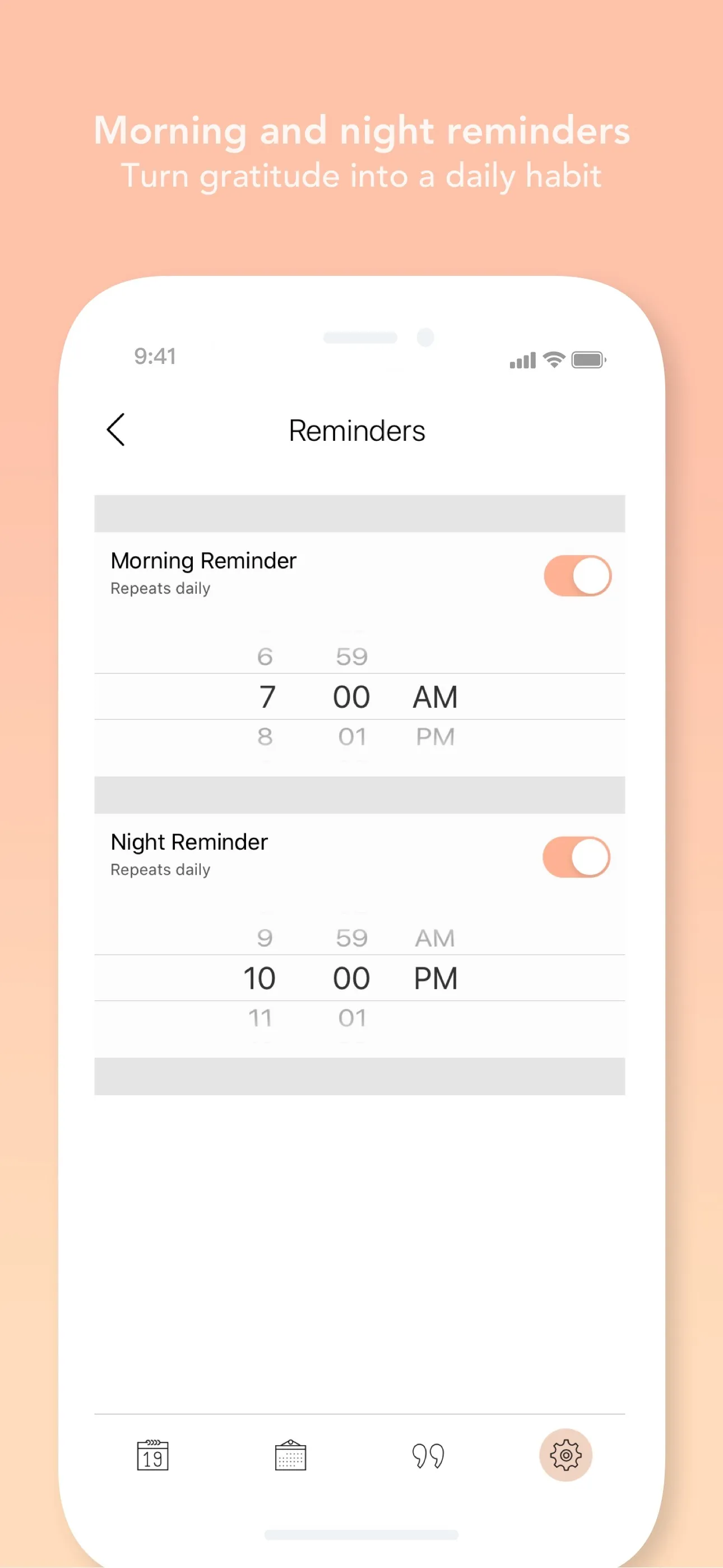 Morning! - Gratitude Journal iphone screenshot 10
