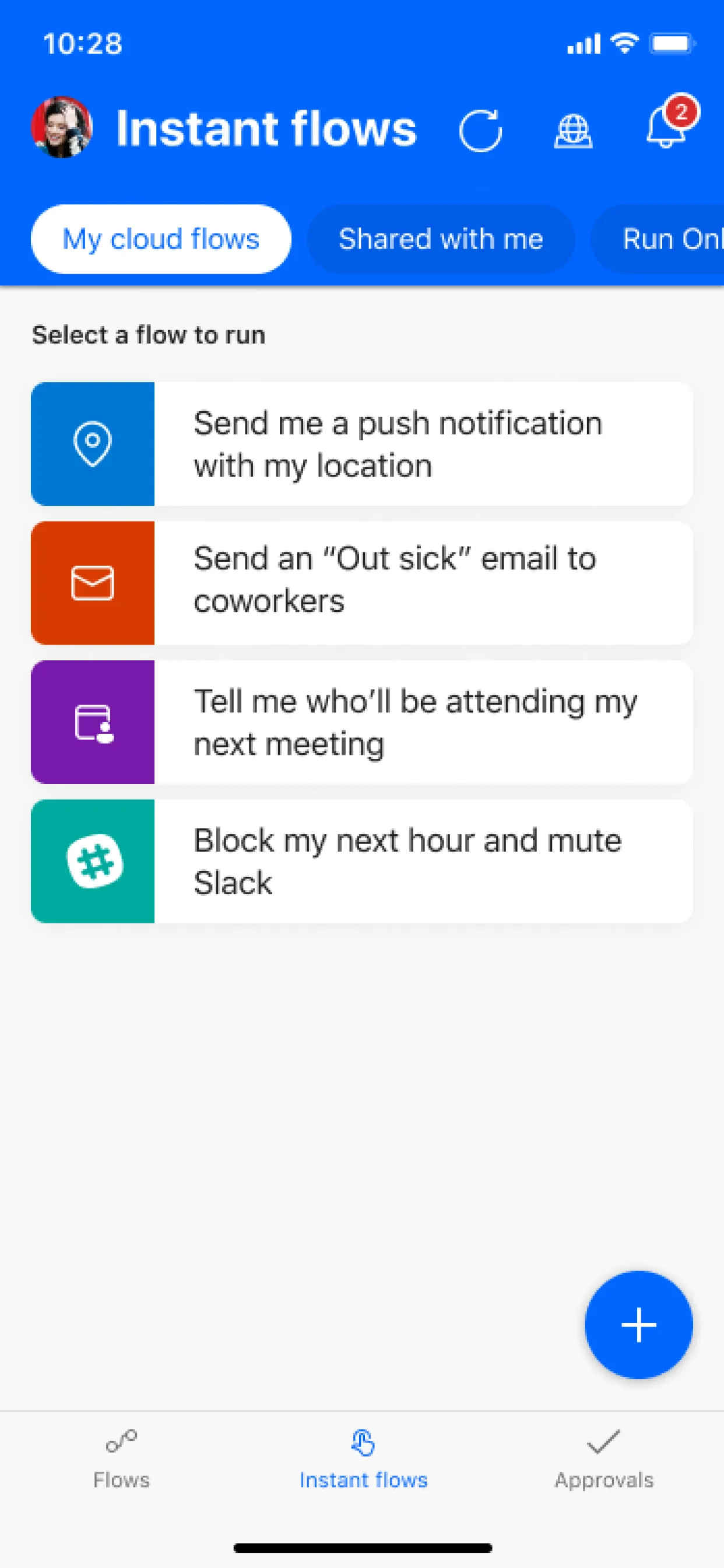Power Automate iphone screenshot 2