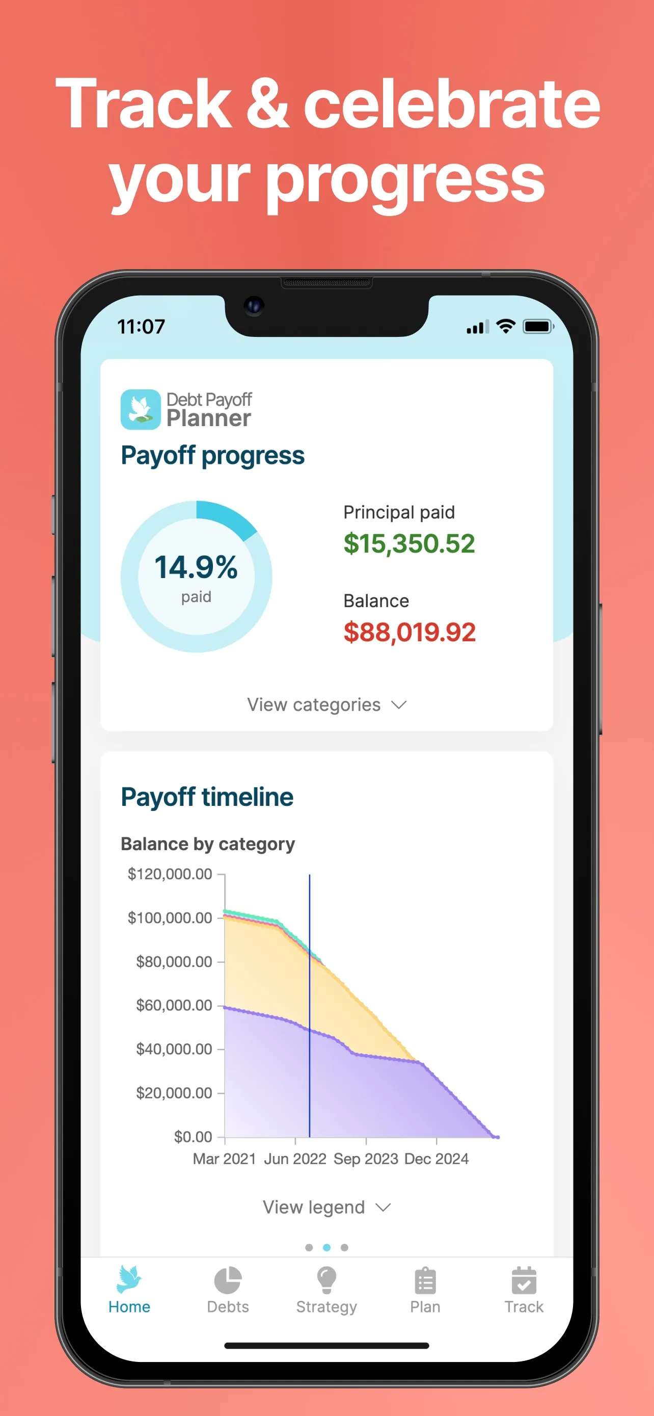 Debt Payoff Planner & Tracker iphone screenshot 8