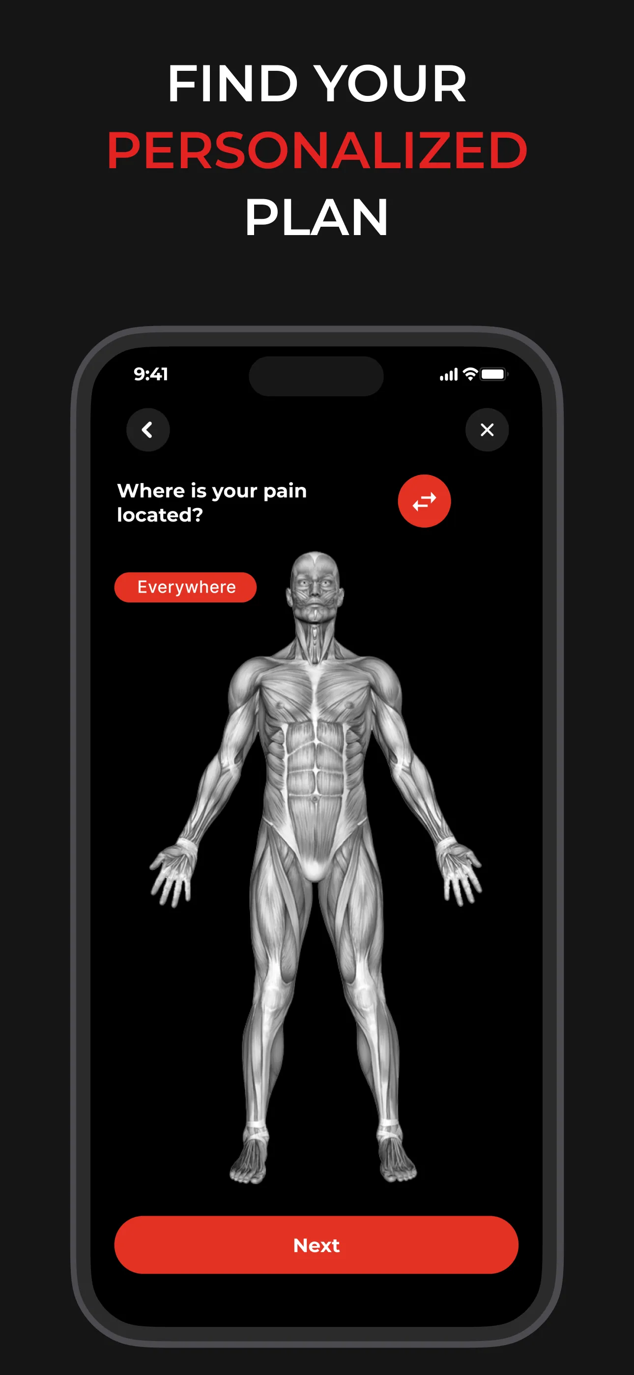 Prehab: Physical Therapy, Pain iphone screenshot 3