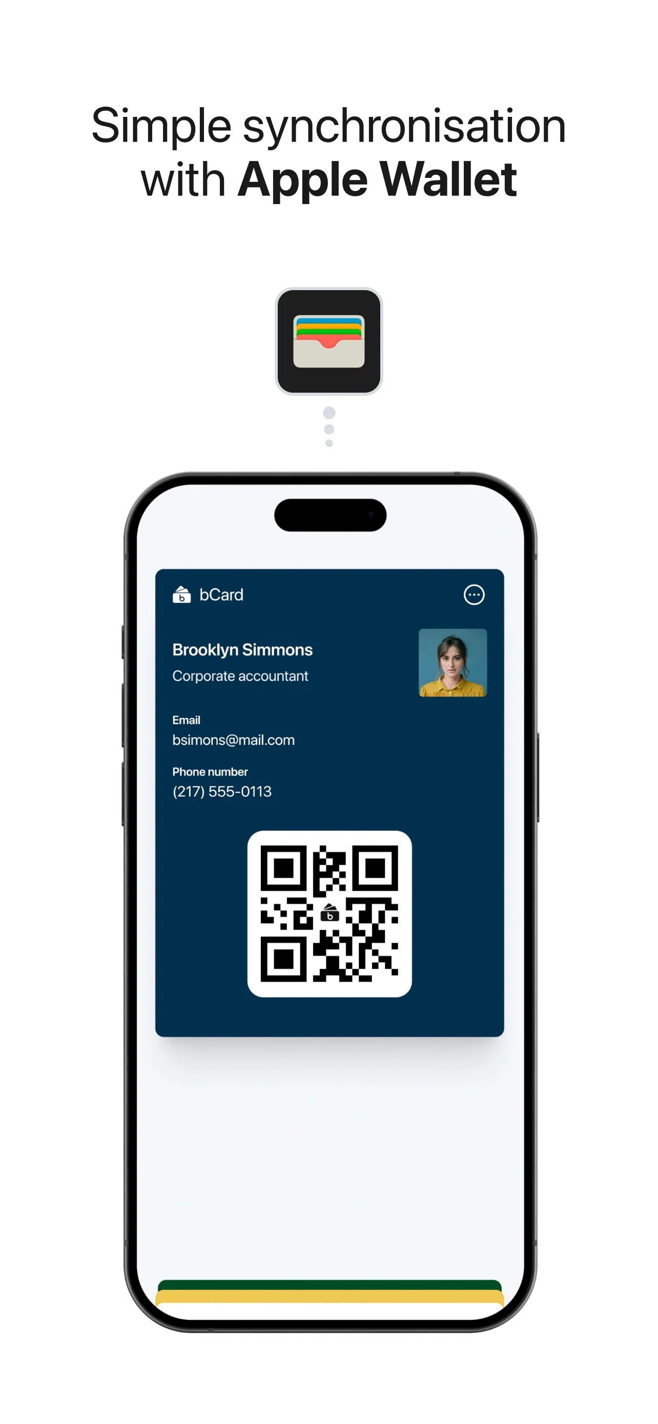 bCard: Digital Business Card iphone screenshot 5
