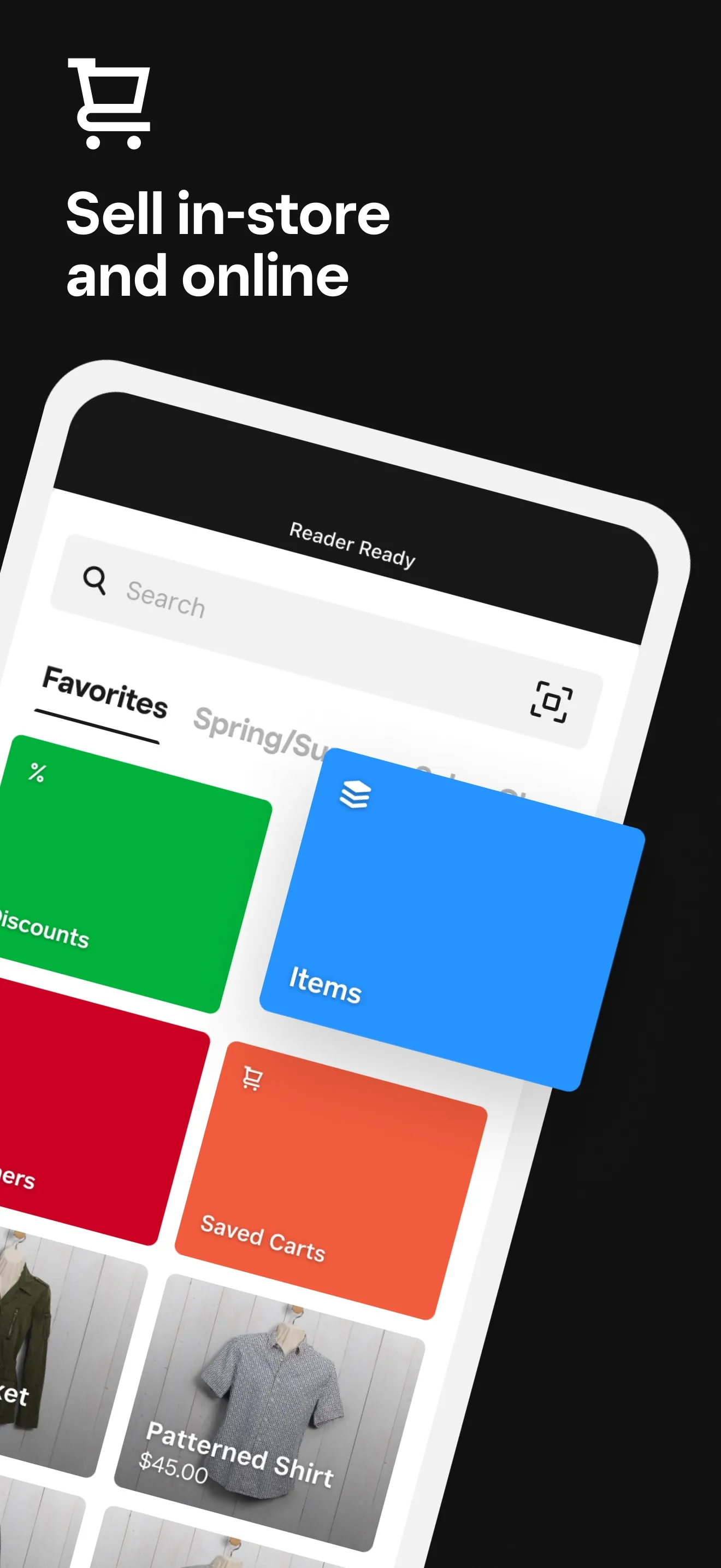 Square: Retail Point of Sale iphone screenshot 2