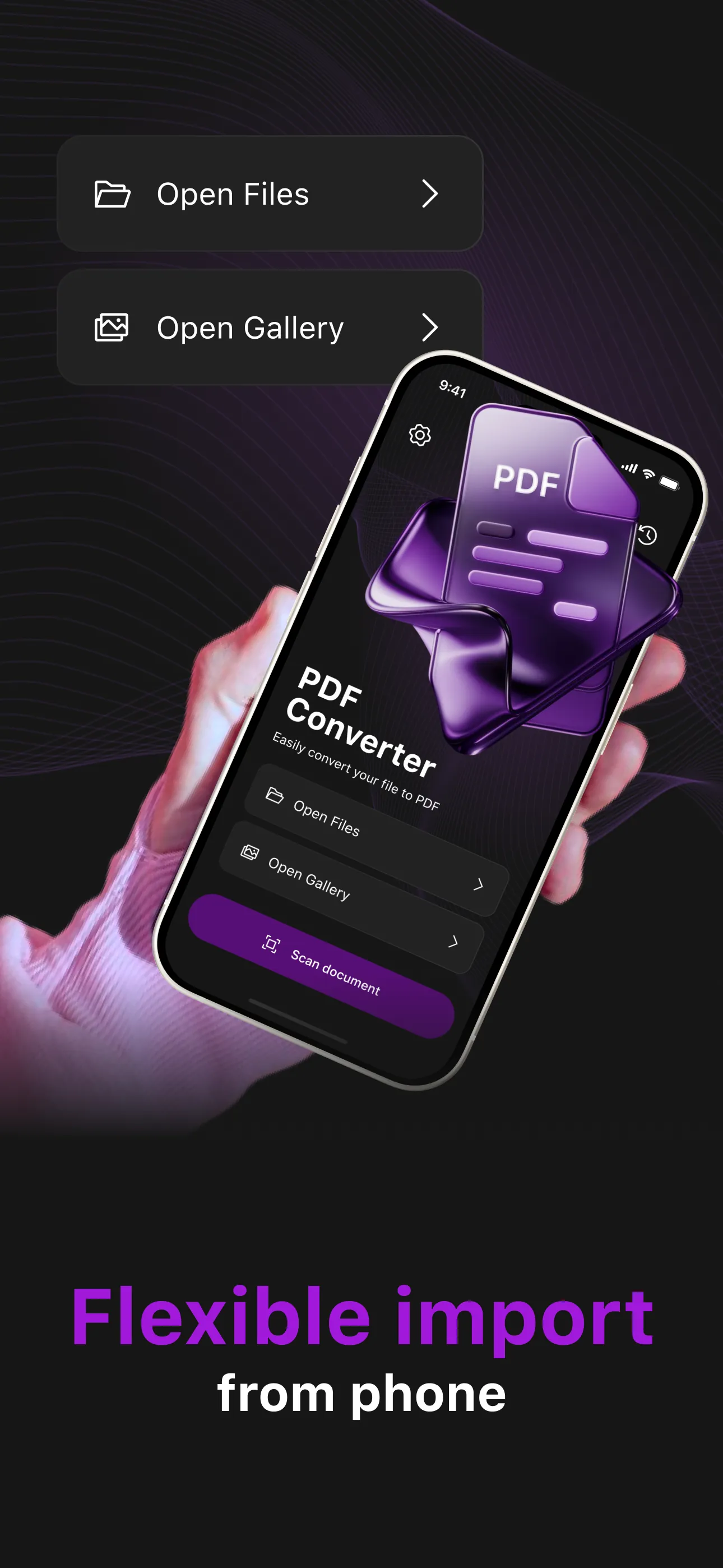 PDF Editor: Converter & Scan iphone screenshot 4