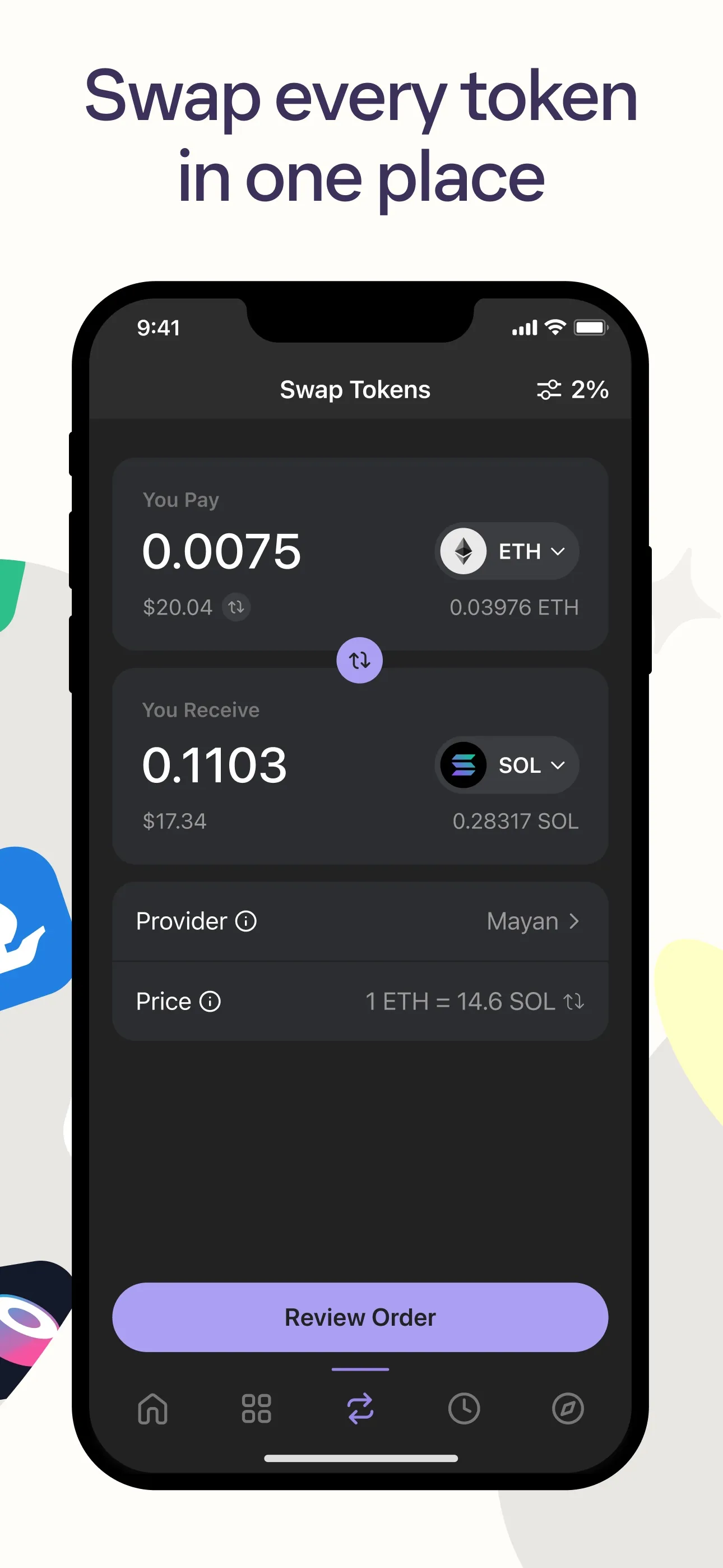 Phantom - Crypto Wallet iphone screenshot 2