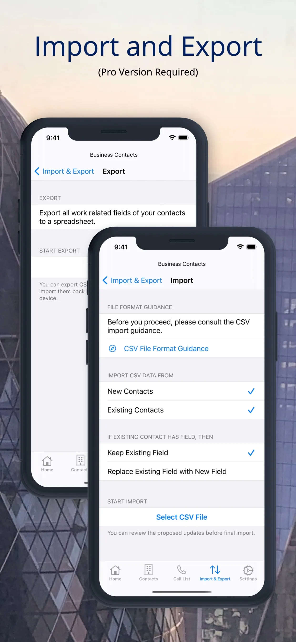 Business Contacts iphone screenshot 6