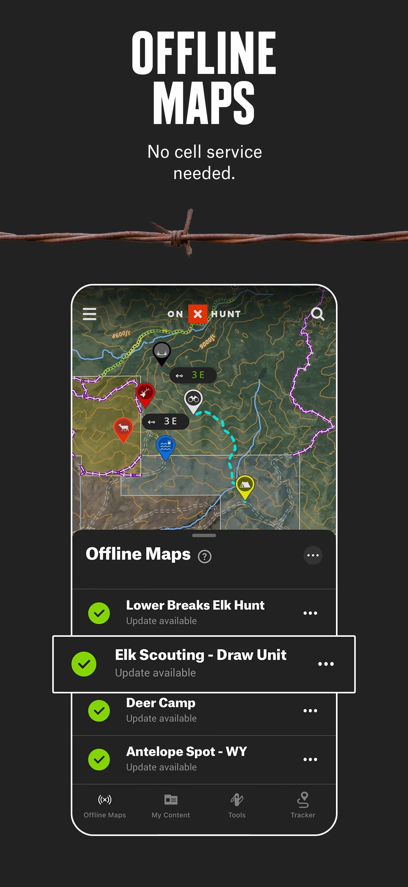 onX Hunt: GPS Hunting Maps iphone screenshot 6