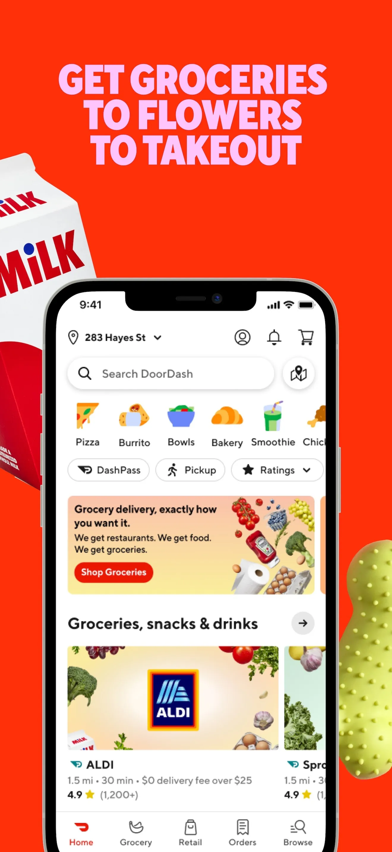 DoorDash - Food Delivery iphone screenshot 2