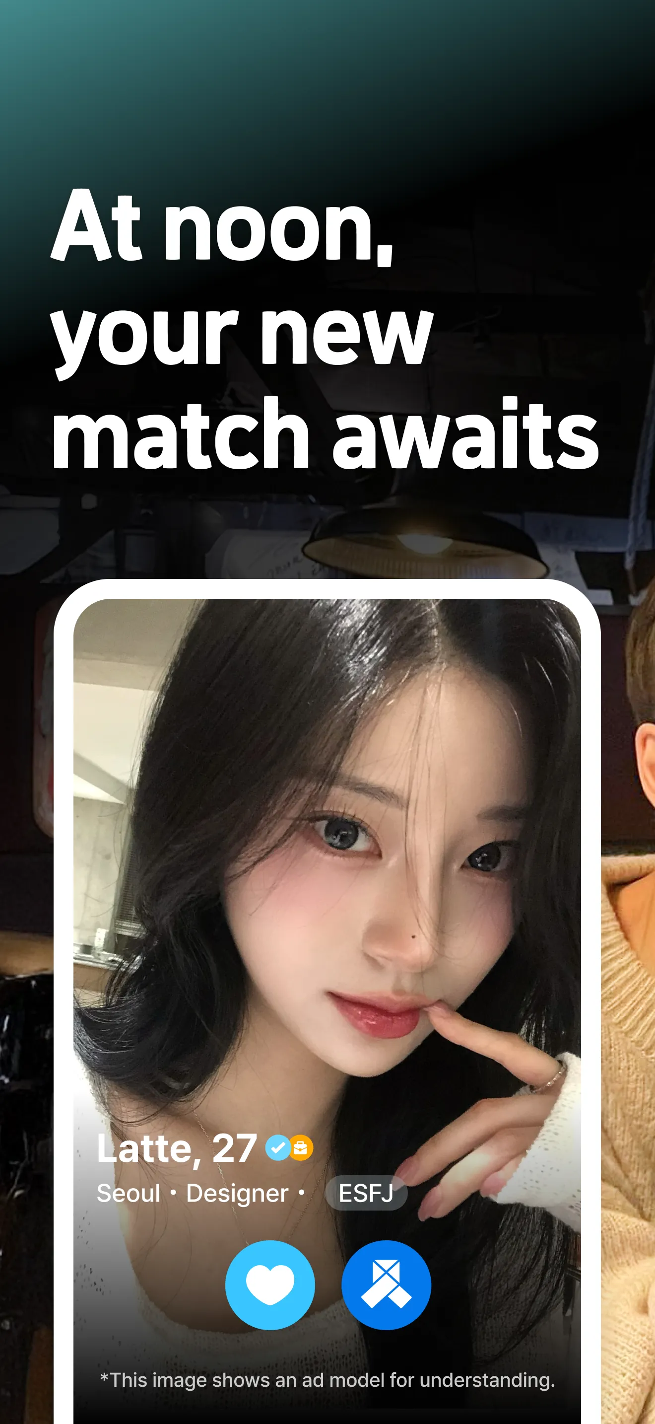 Noondate: Dating & Friends iphone screenshot 1
