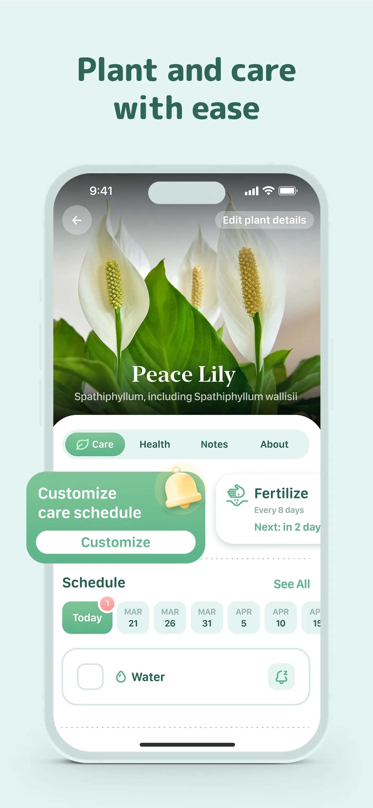 Blossom - Plant Care Guide iphone screenshot 3