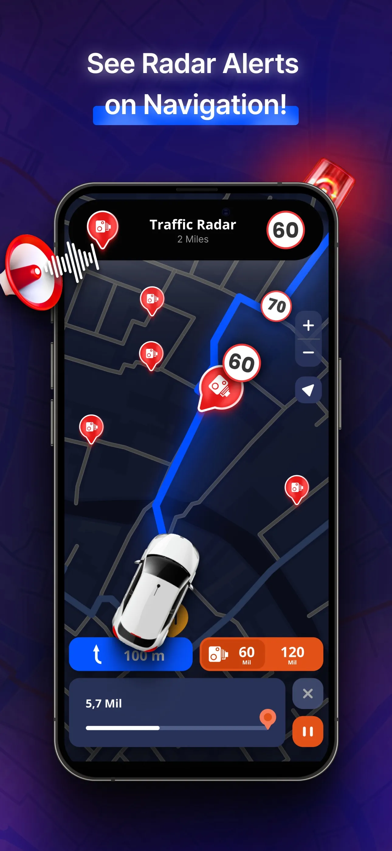 MapXplorer: Navigation, Radar iphone screenshot 3