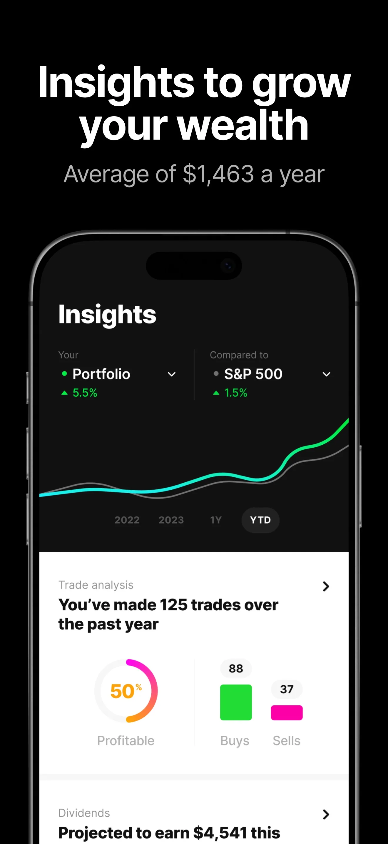 Roi: Track & Grow Net Worth iphone screenshot 6