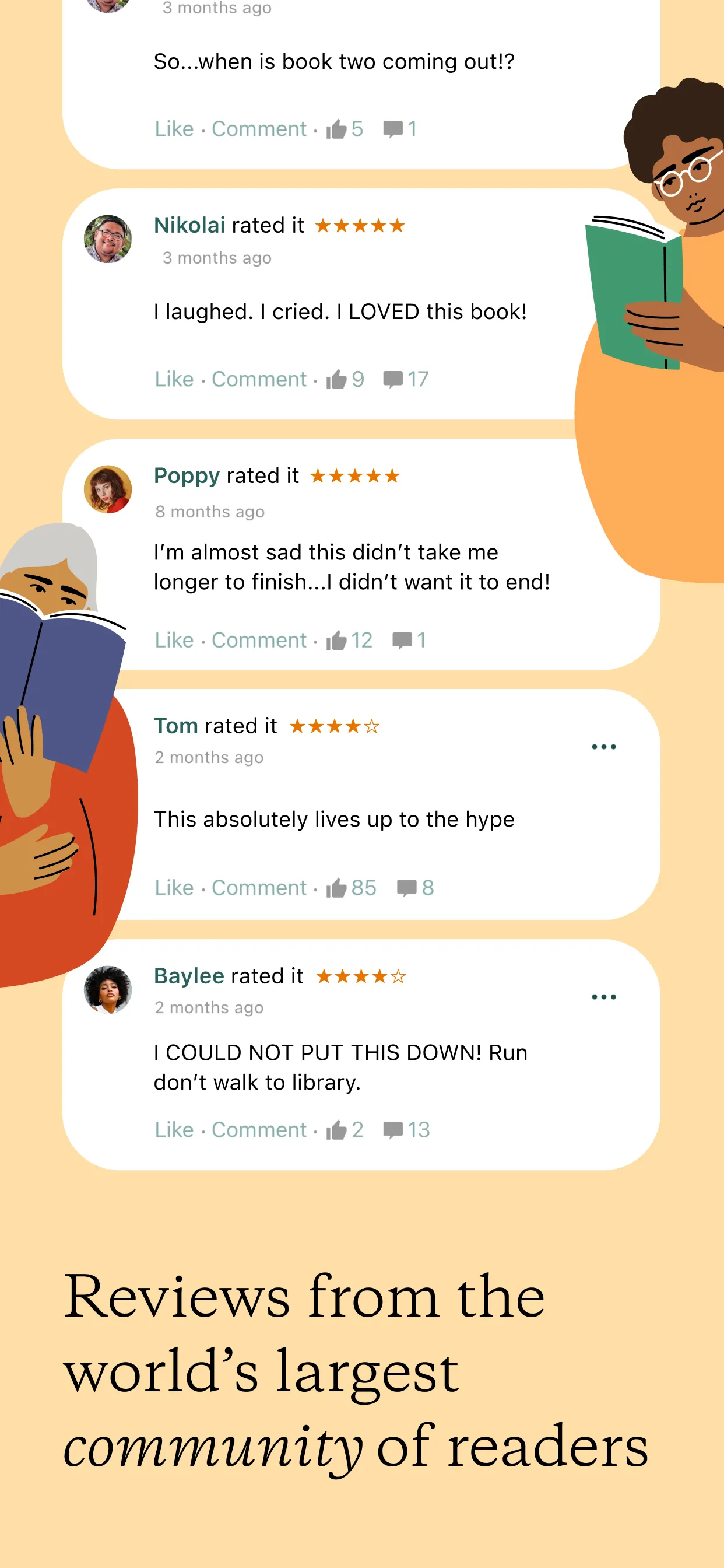 Goodreads: Book Reviews iphone screenshot 4
