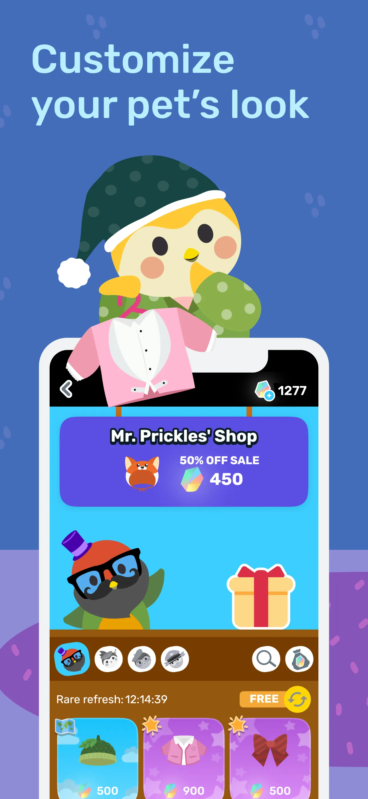 Finch: Self-Care Pet iphone screenshot 4
