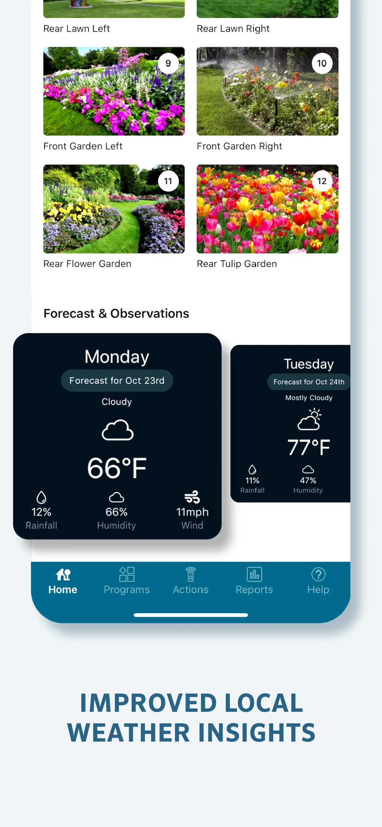 Hydrawise iphone screenshot 3