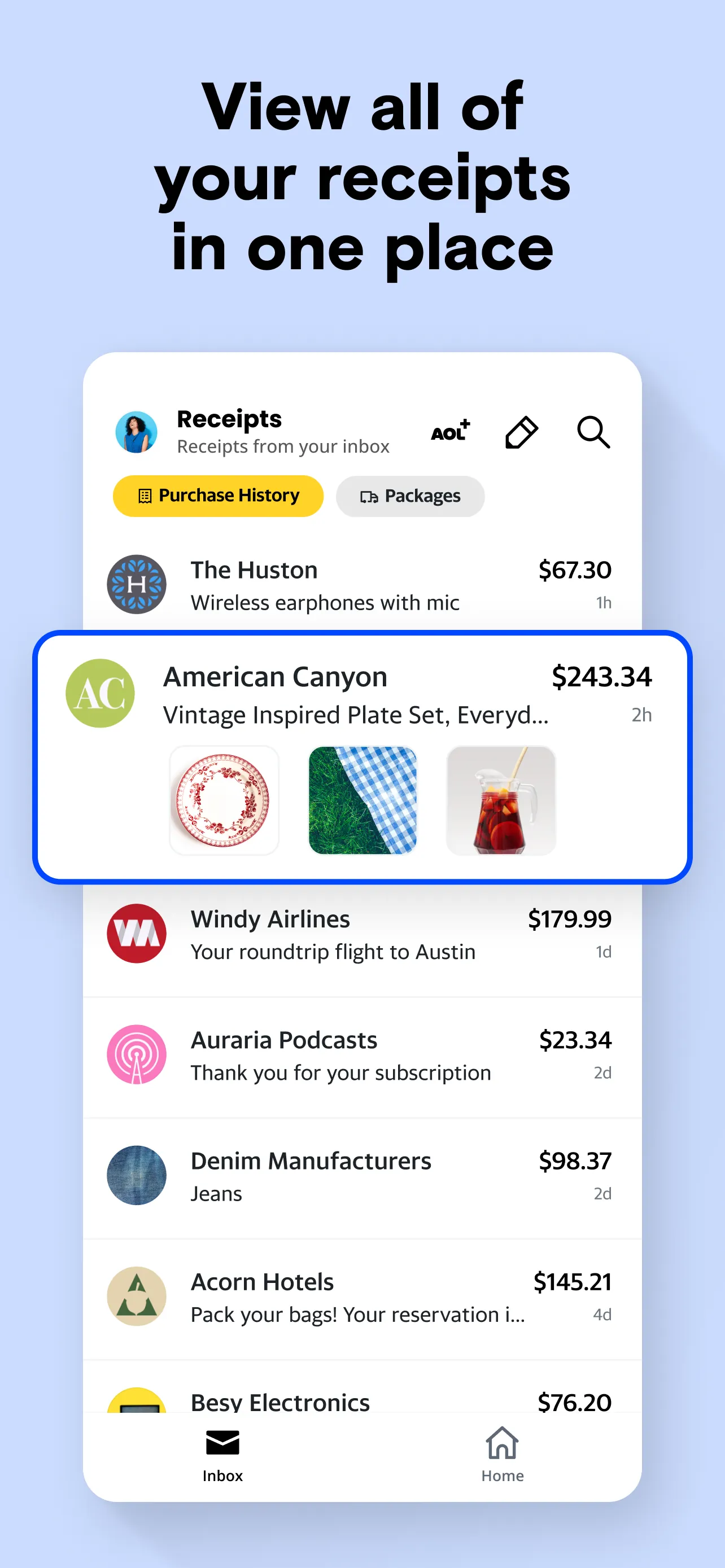 AOL Mail, News, Weather iphone screenshot 4