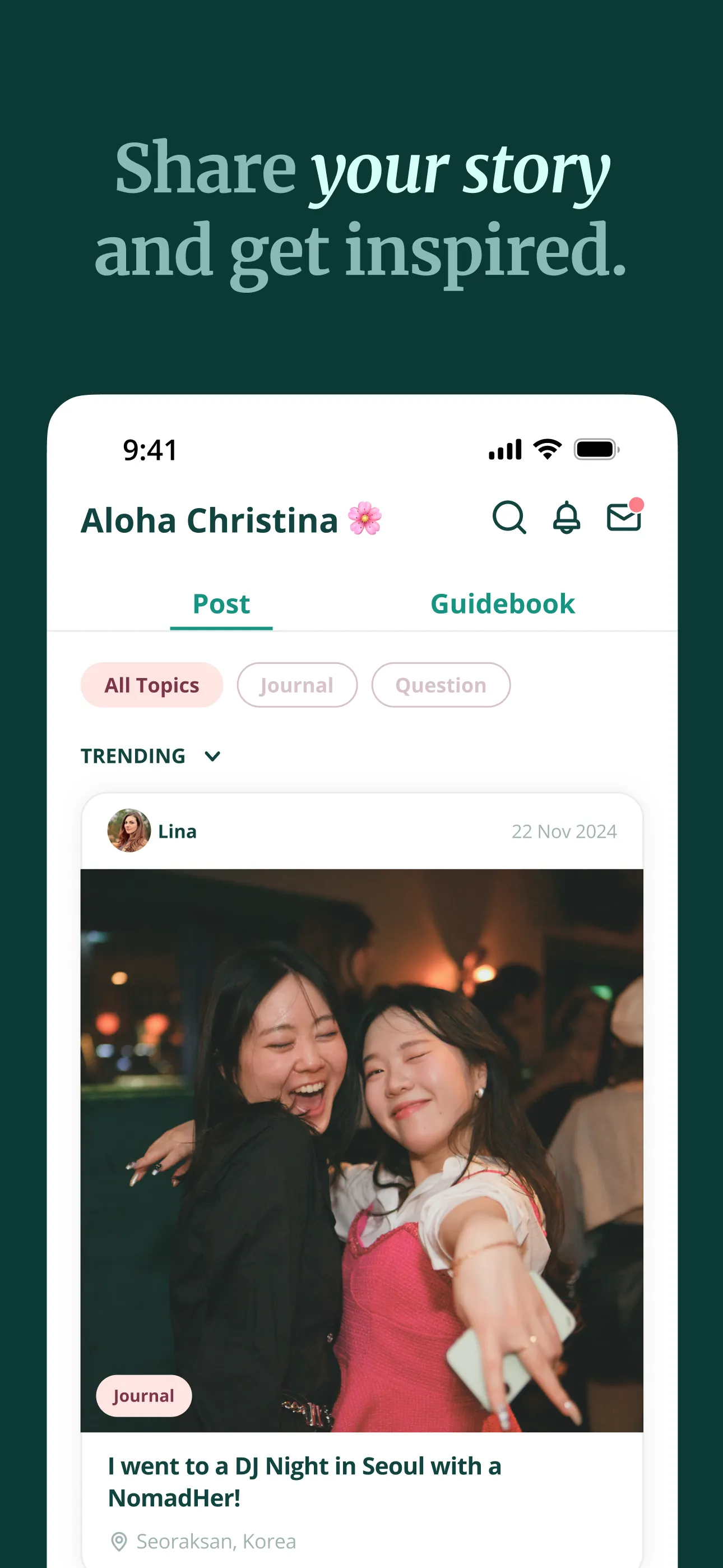 NomadHer: Solo Female Travel iphone screenshot 3