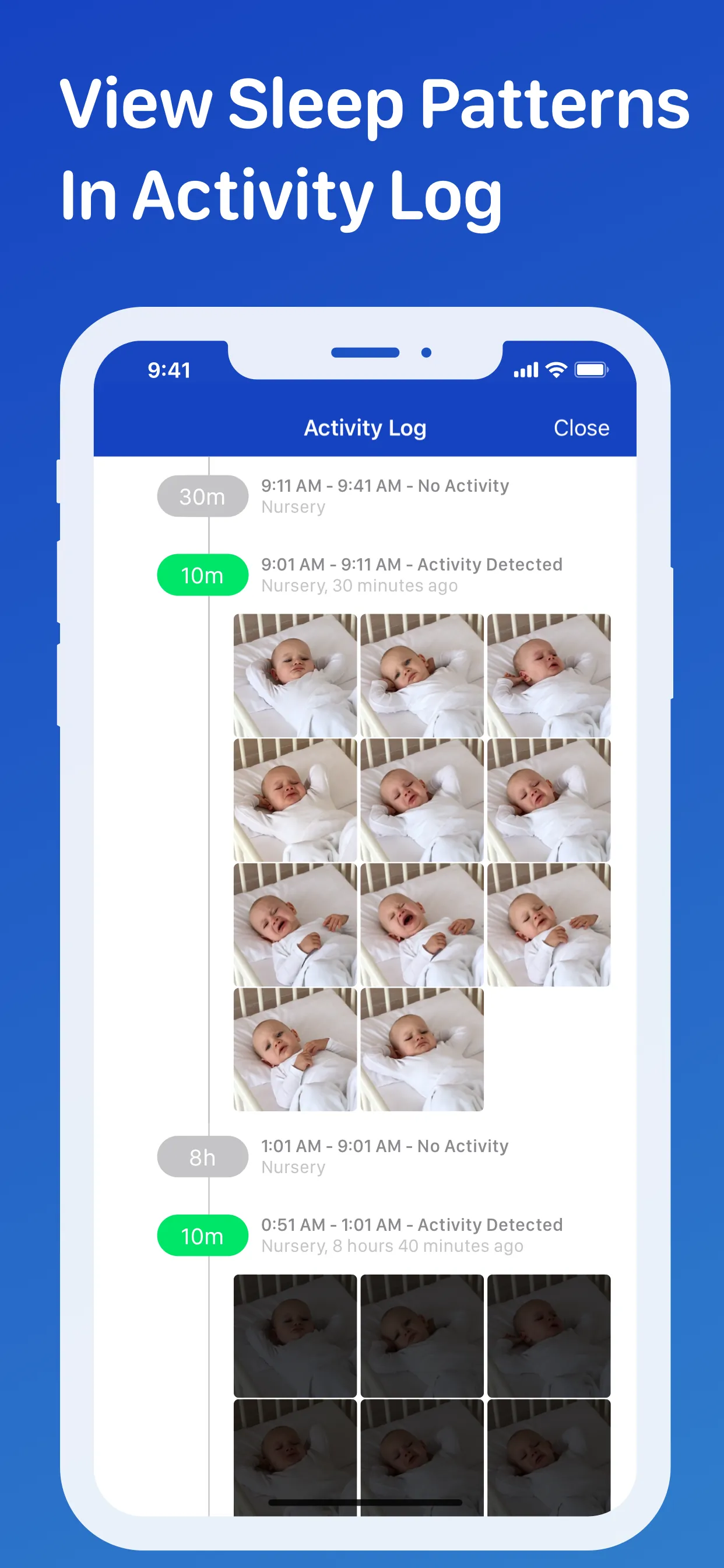 Cloud Baby Monitor iphone screenshot 7