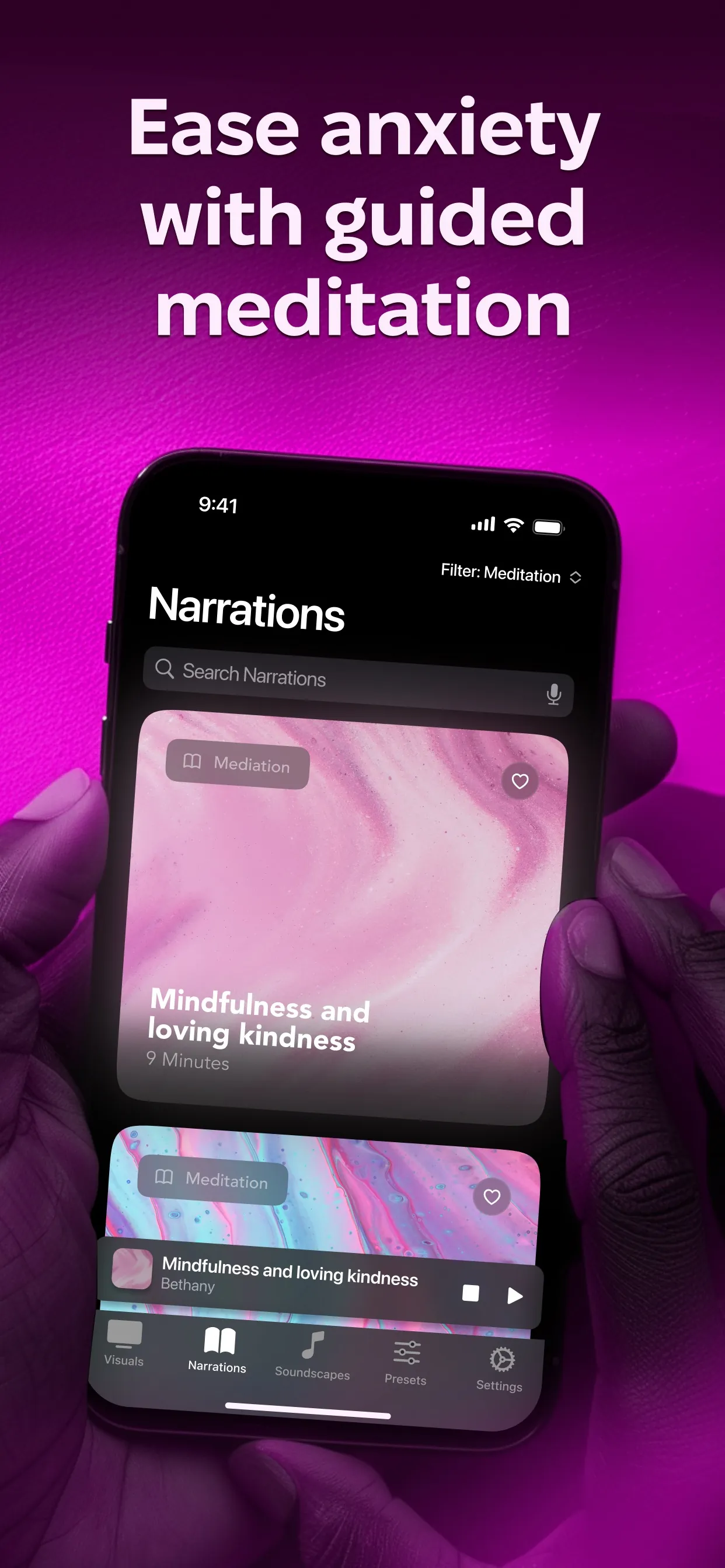 Mesmerize - Visual Meditation iphone screenshot 4