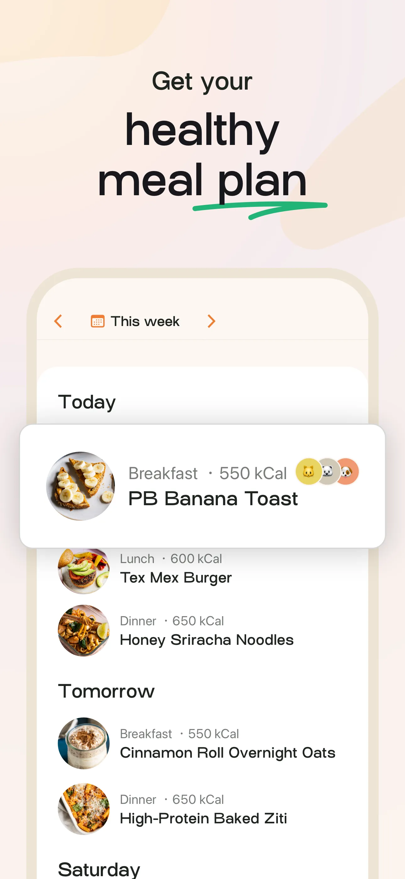 MealPrepPro Planner & Recipes iphone screenshot 2