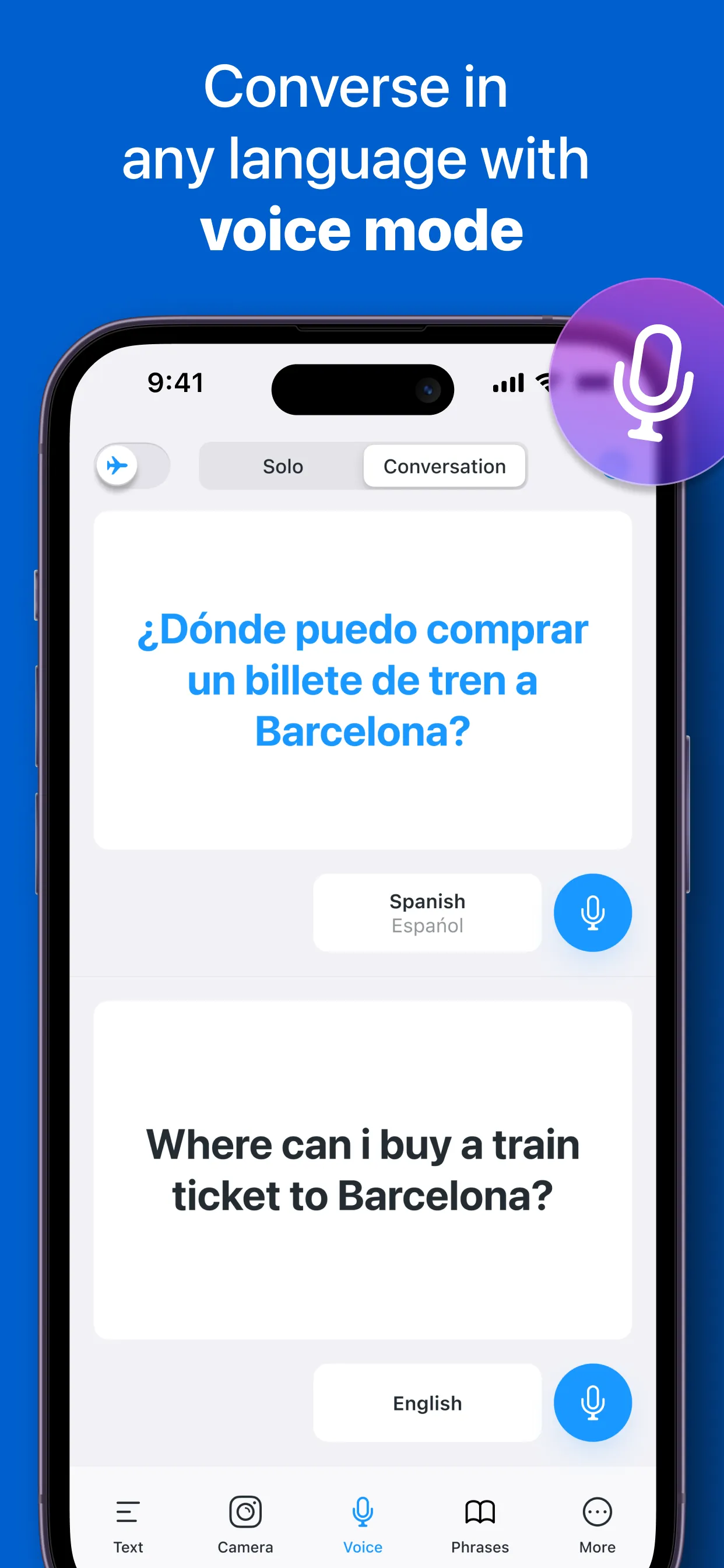 iTranslate Translator iphone screenshot 3