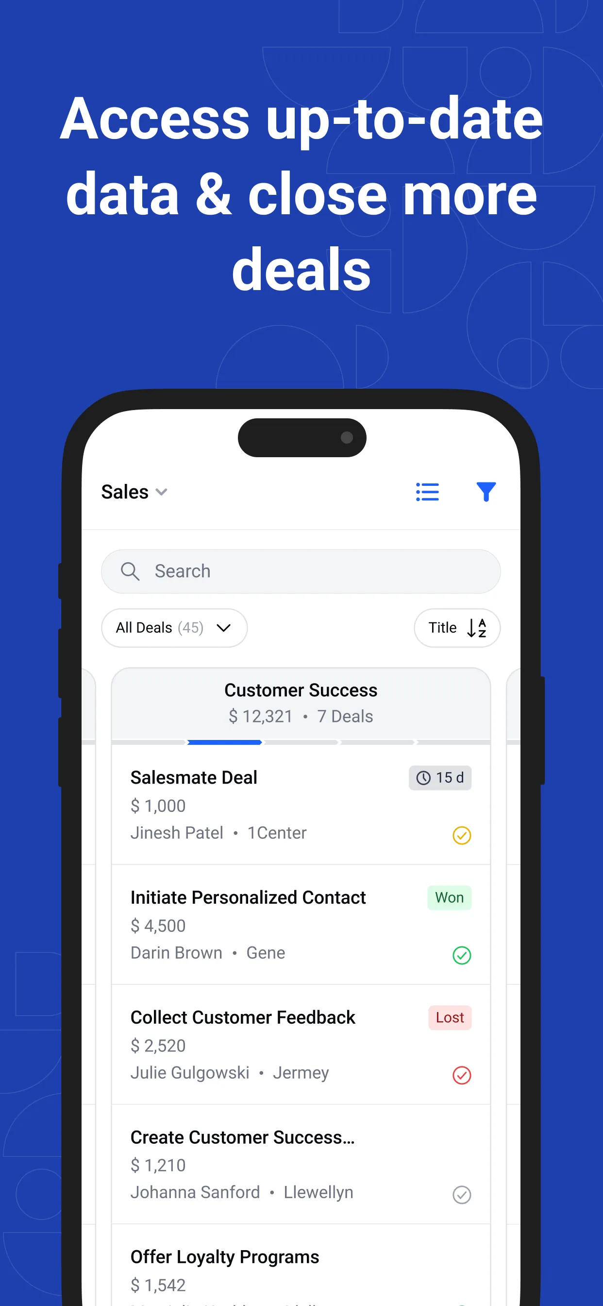 Salesmate – Sales CRM iphone screenshot 3