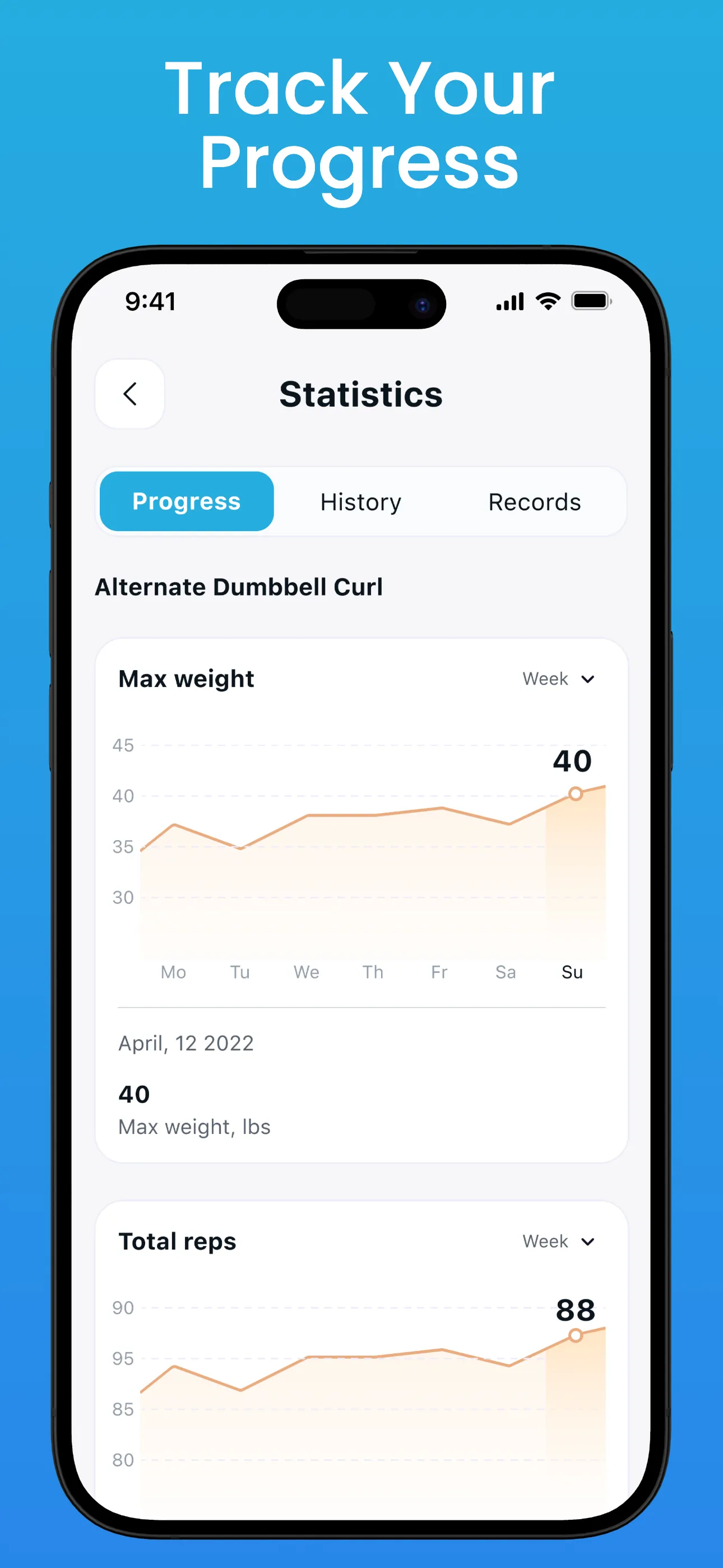 Fitlist Workout Log & Planner iphone screenshot 5