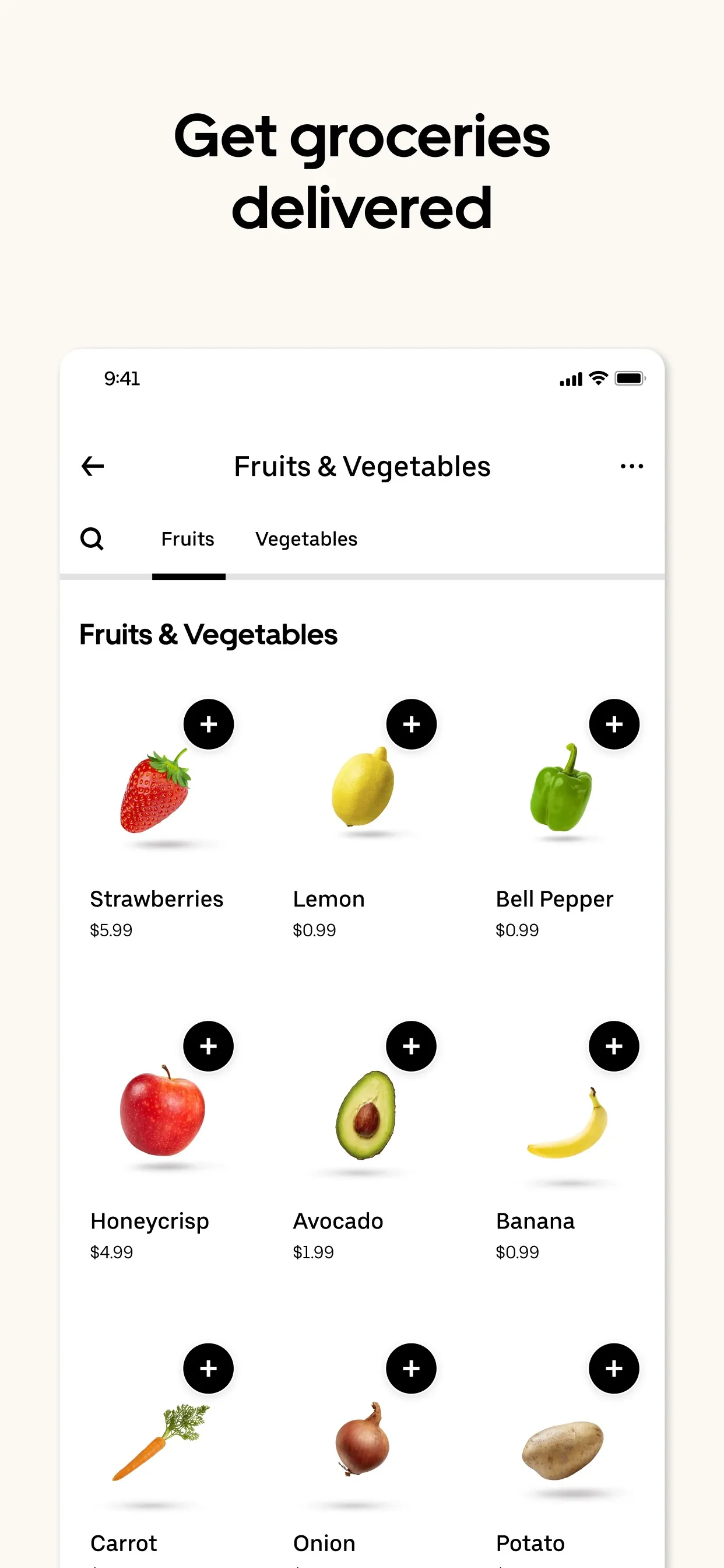 Uber Eats: Food & Groceries iphone screenshot 5