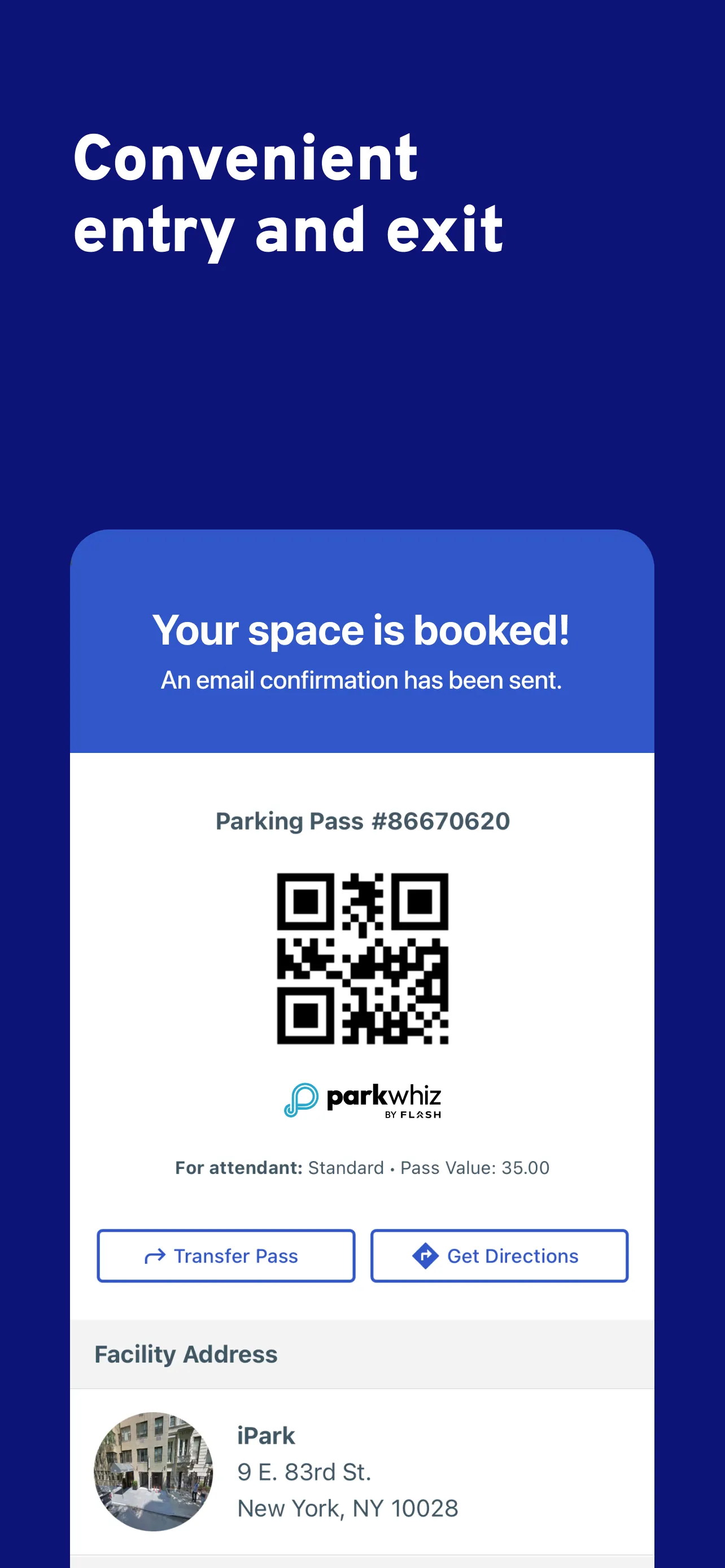 ParkWhiz - #1 Parking App iphone screenshot 4