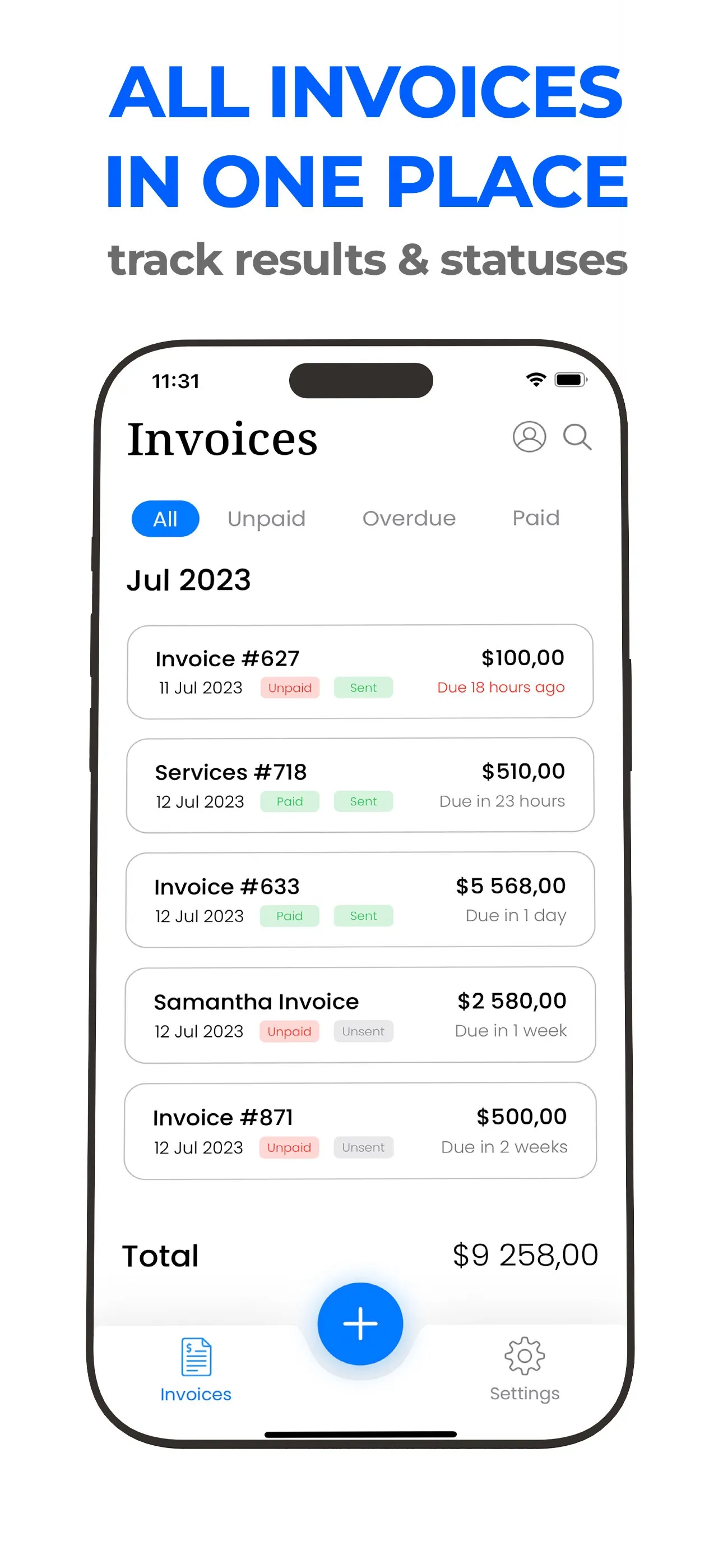 Invoice Maker & Receipt Create iphone screenshot 4