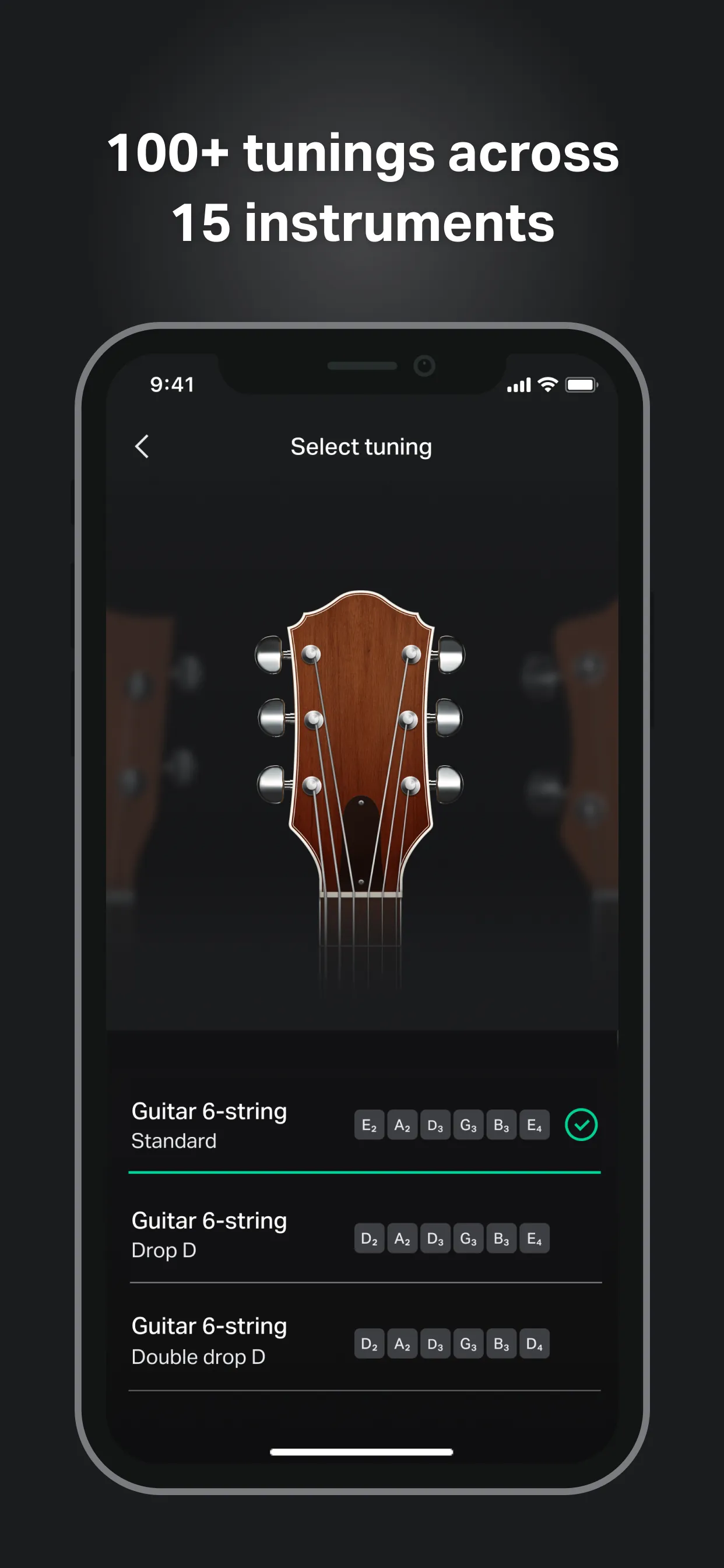 GuitarTuna: Tune & Play Guitar iphone screenshot 4