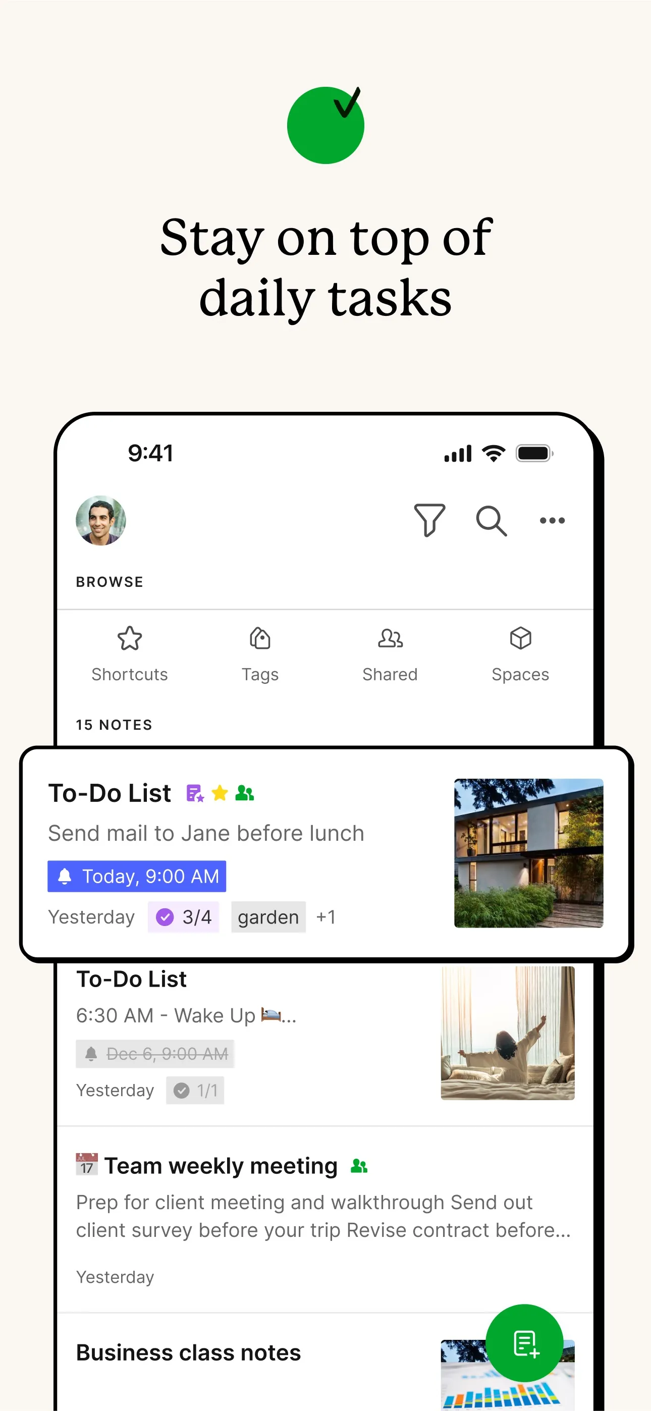 Evernote - Notes Organizer iphone screenshot 3