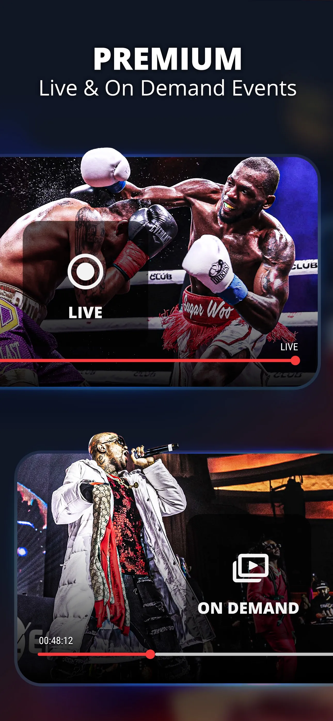 TrillerTV: Live Sports iphone screenshot 3