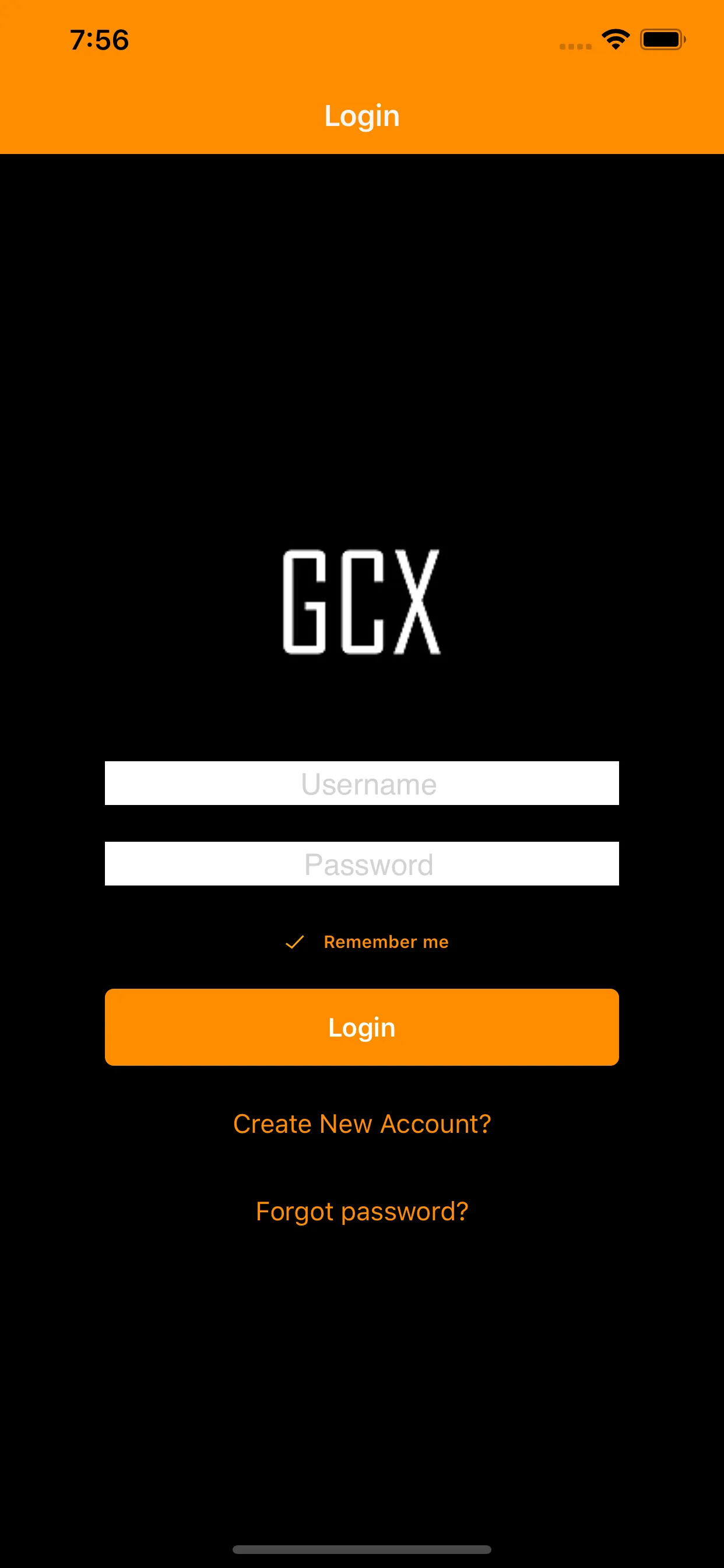GCX Mobile Wallet iphone screenshot 1