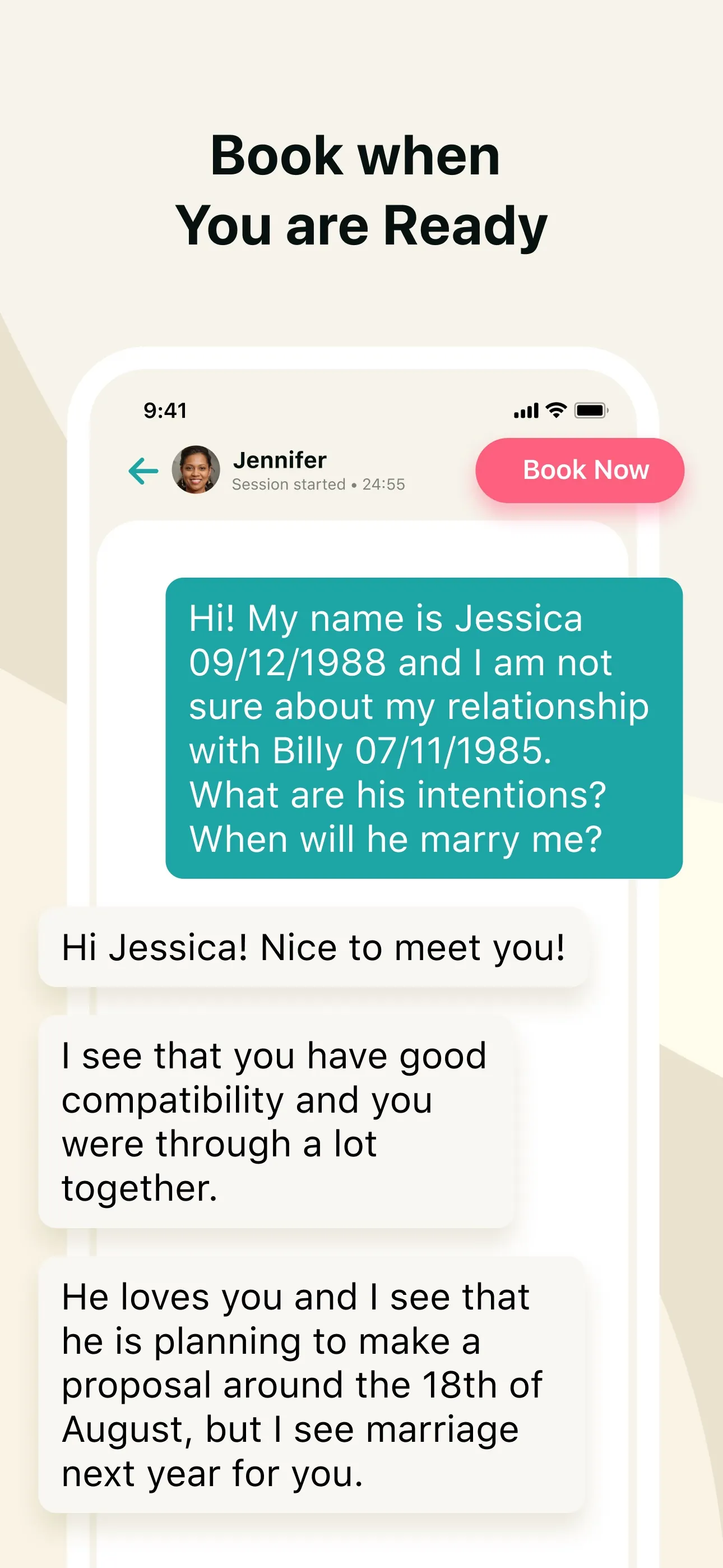 PsychicBook - Psychic Readings iphone screenshot 3