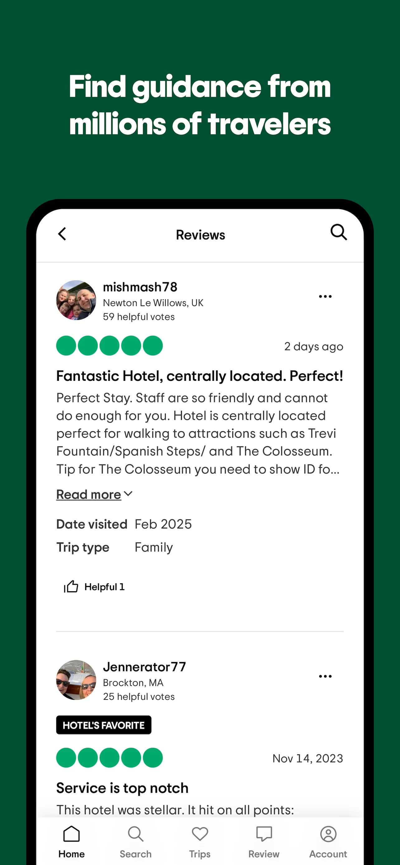 Tripadvisor: Plan & Book Trips iphone screenshot 2