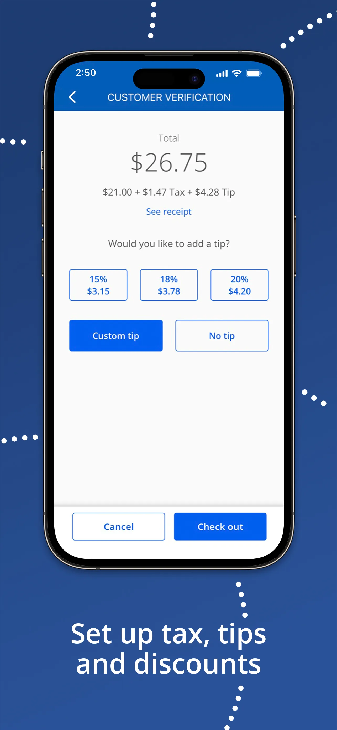 Chase Point of Sale (POS)℠ iphone screenshot 5